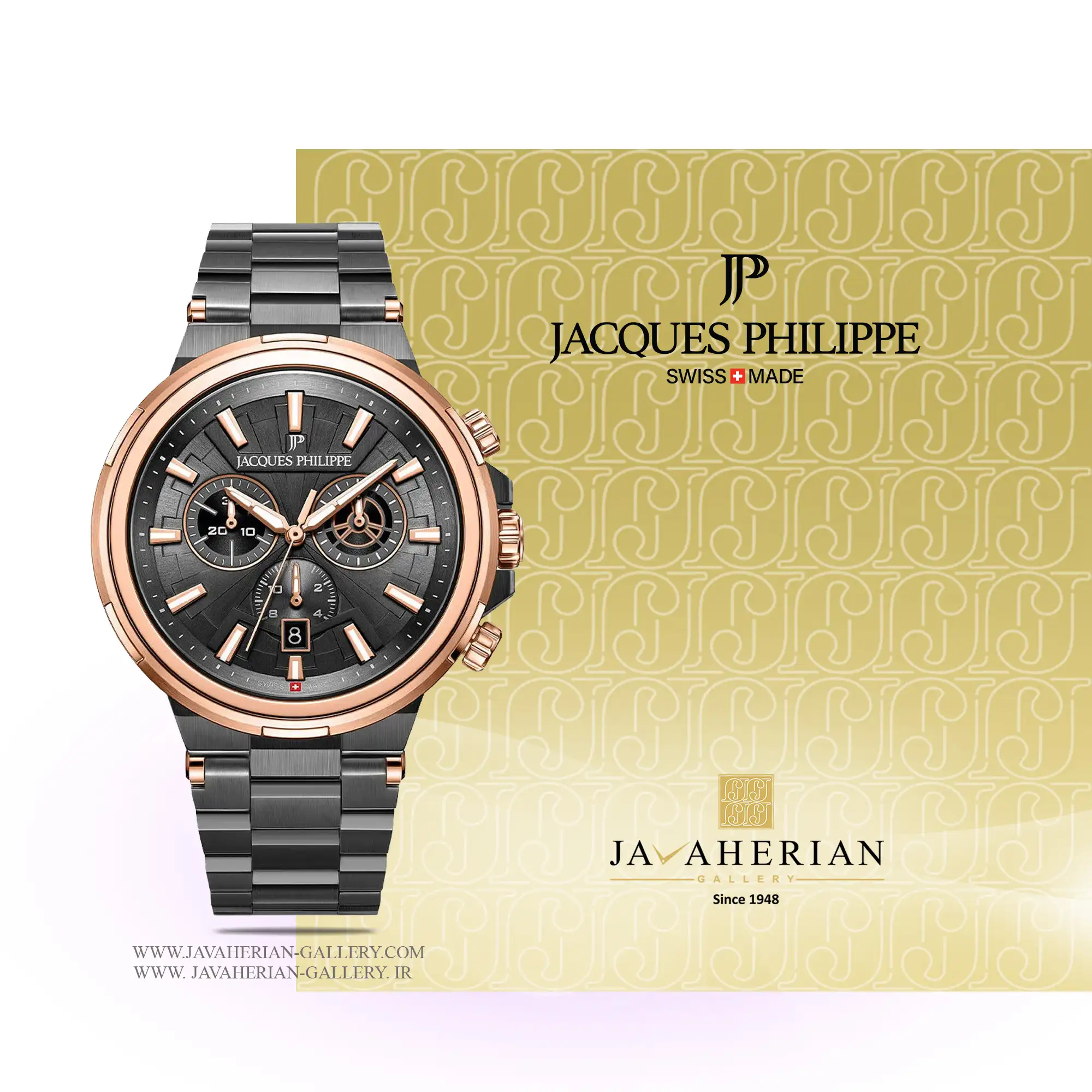 ساعت مردانه ژاک فیلیپ JPQGC443347 1 ساعت مردانه ژاک فیلیپ JPQGC443347 jacques philip