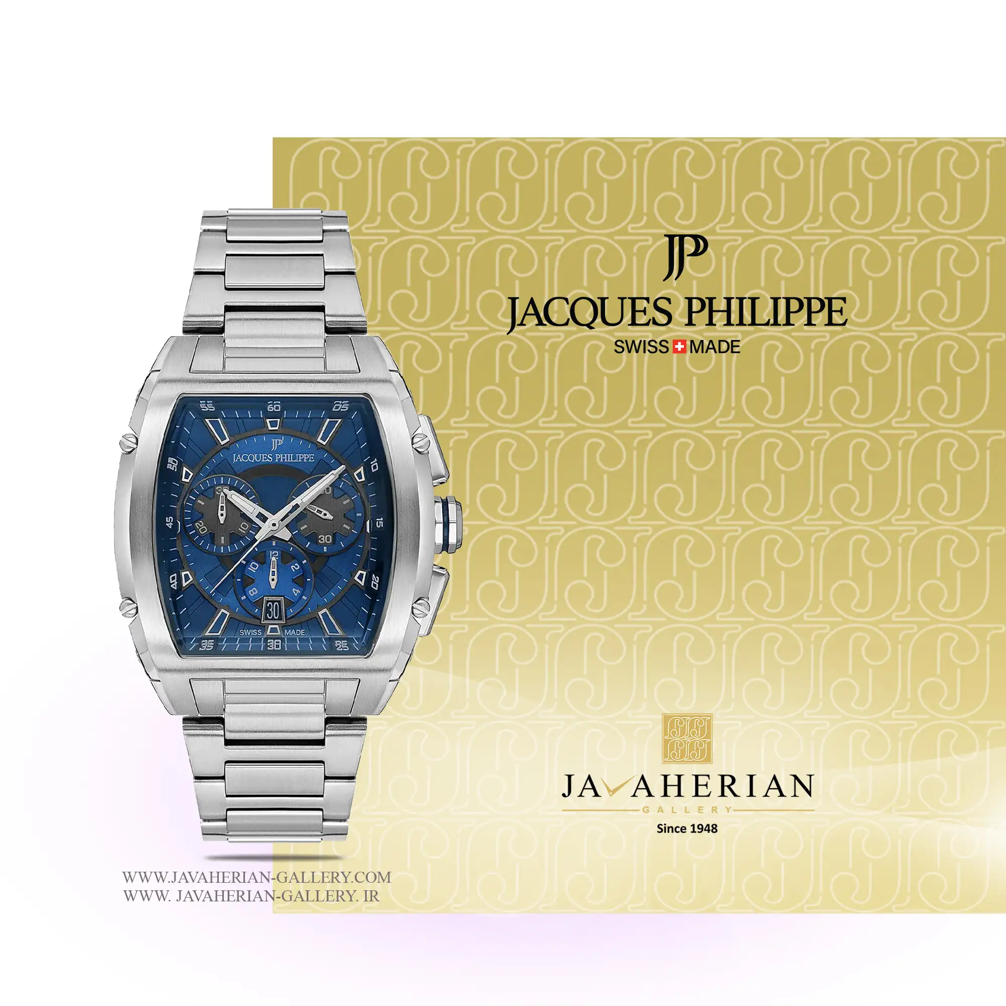ساعت مردانه ژاک فیلیپ JPQGC461336 1 ساعت مردانه ژاک فیلیپ JPQGC461336 jacques philip