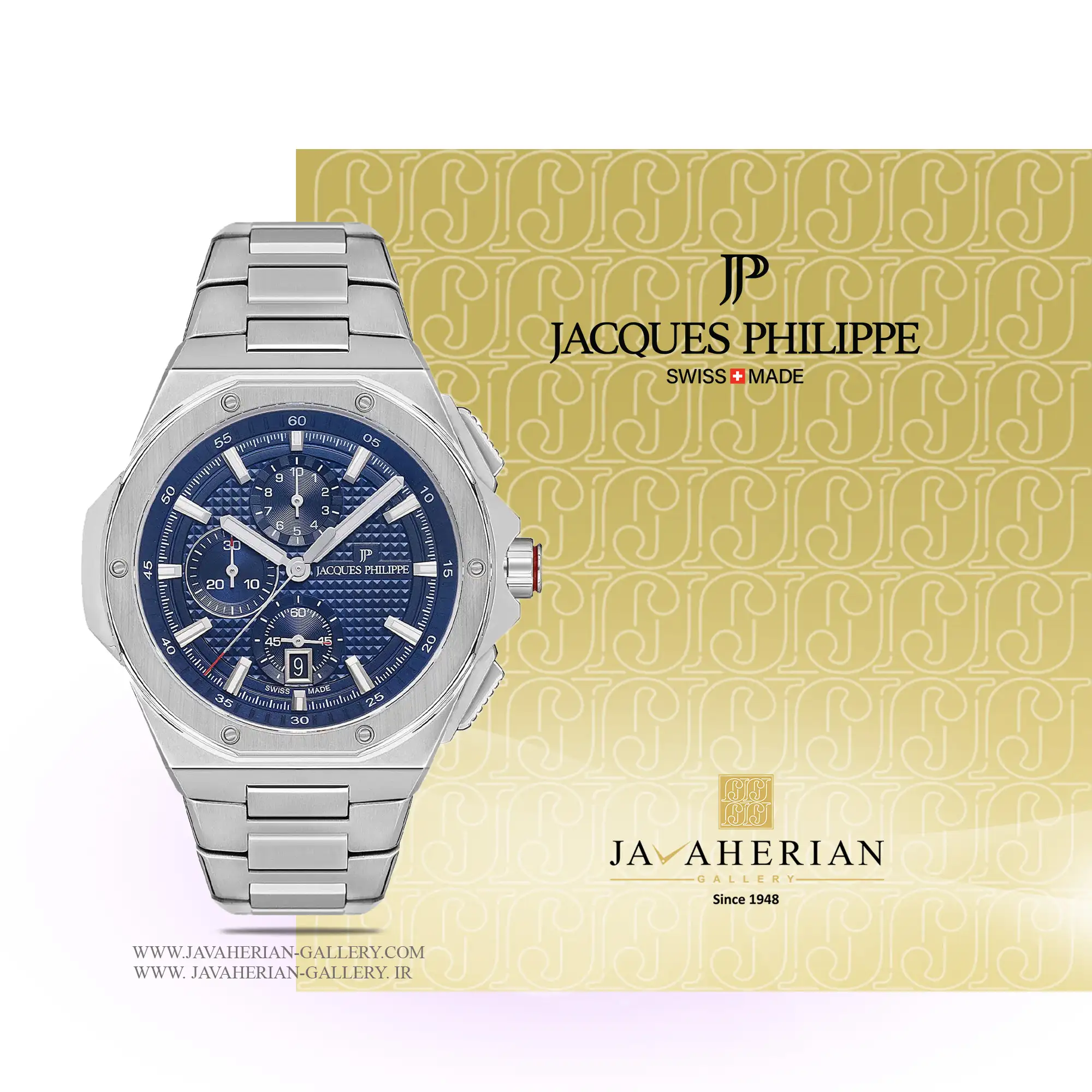 ساعت مردانه ژاک فیلیپ JPQGC481336 1 ساعت مردانه ژاک فیلیپ JPQGC481336 jacques philip