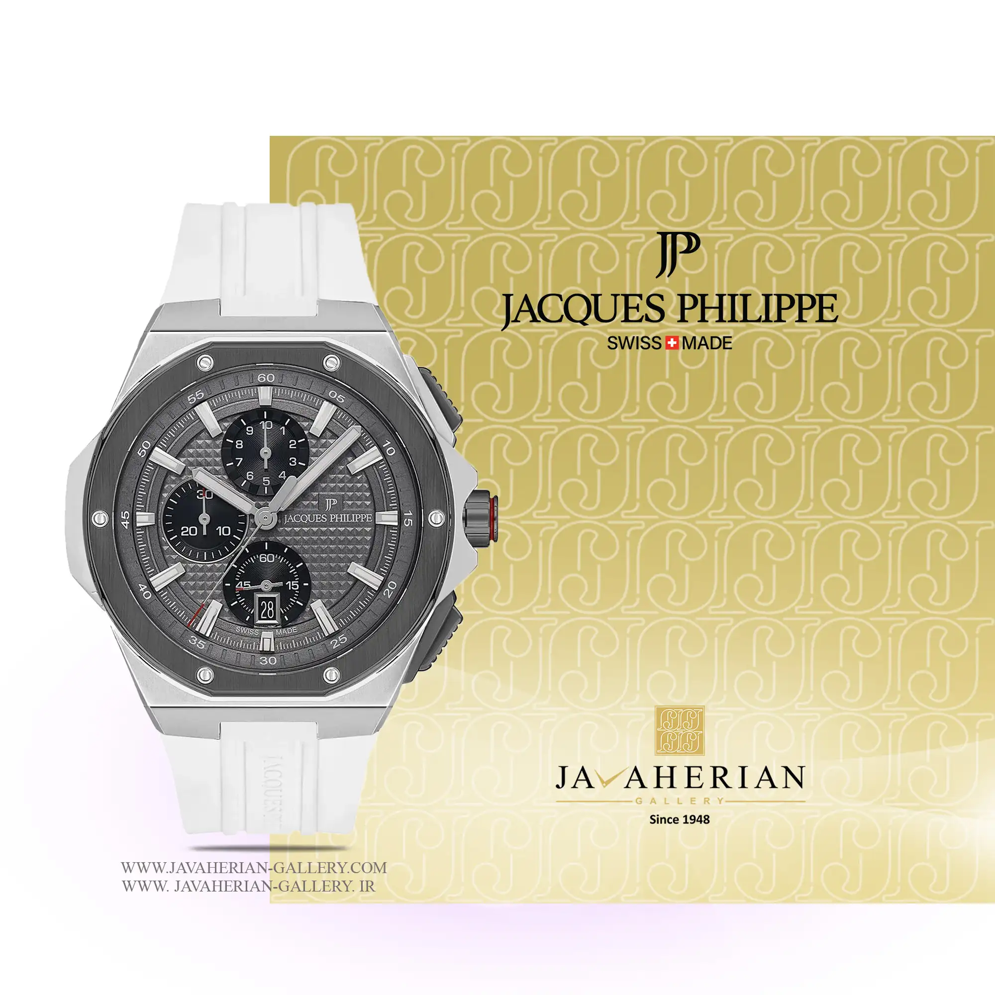 ساعت مردانه ژاک فیلیپ JPQGC488440 1 ساعت مردانه ژاک فیلیپ JPQGC488440 jacques philip
