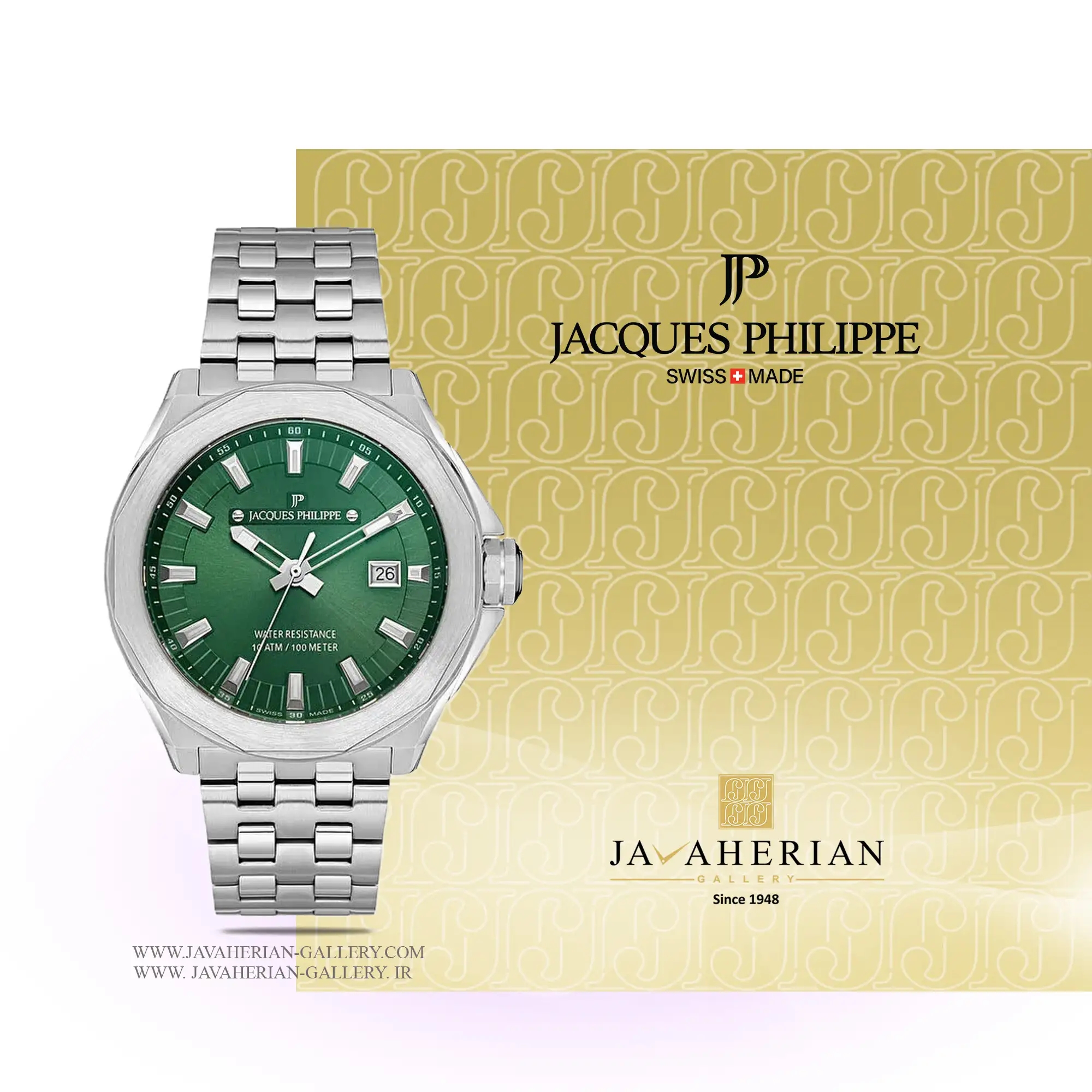 ساعت مردانه ژاک فیلیپ JPQGS2913X6 1 ساعت مردانه ژاک فیلیپ JPQGS2913X6 Jacques Philip