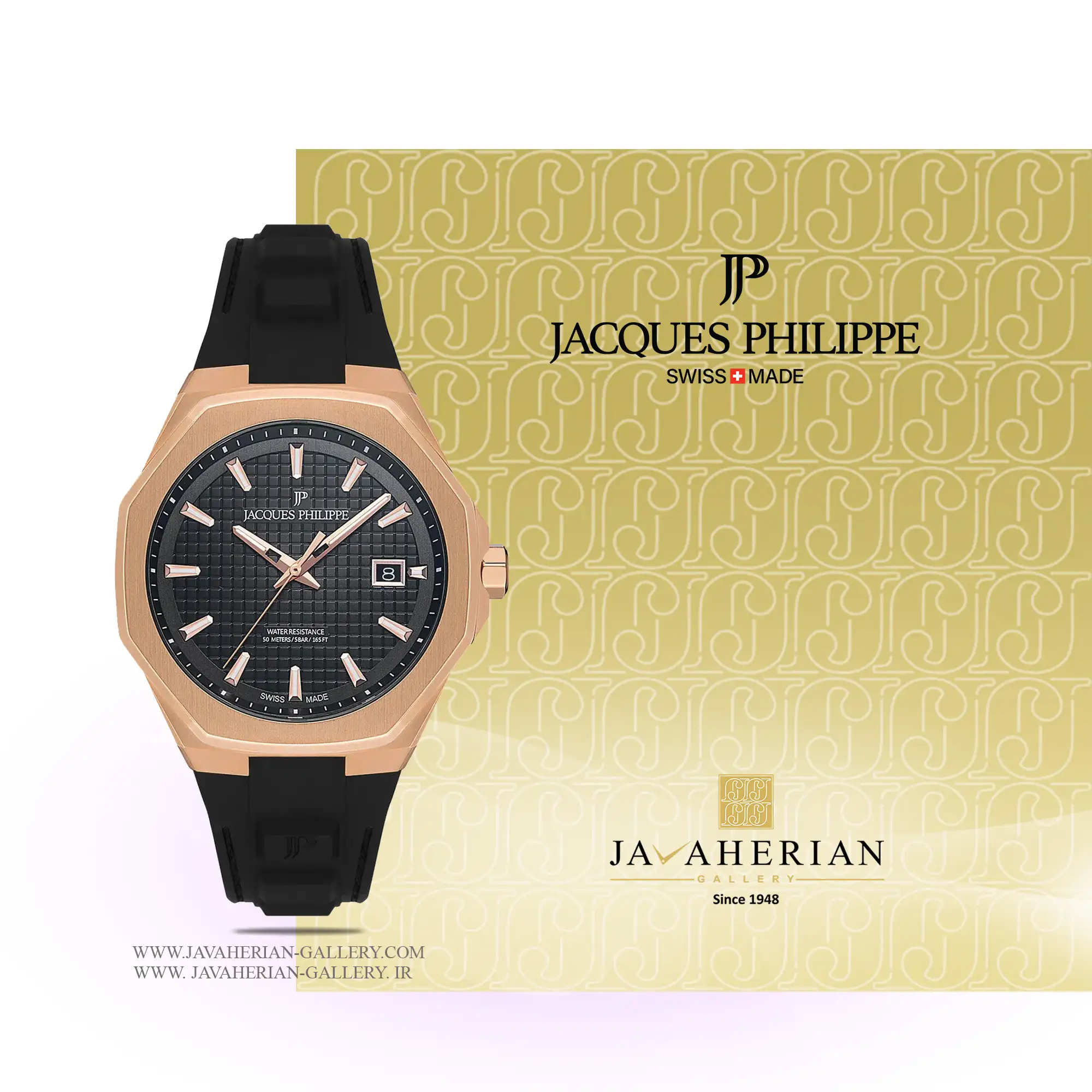 ساعت مردانه ژاک فیلیپ JPQGS383411 1 ساعت مردانه ژاک فیلیپ JPQGS383411 jacques philip