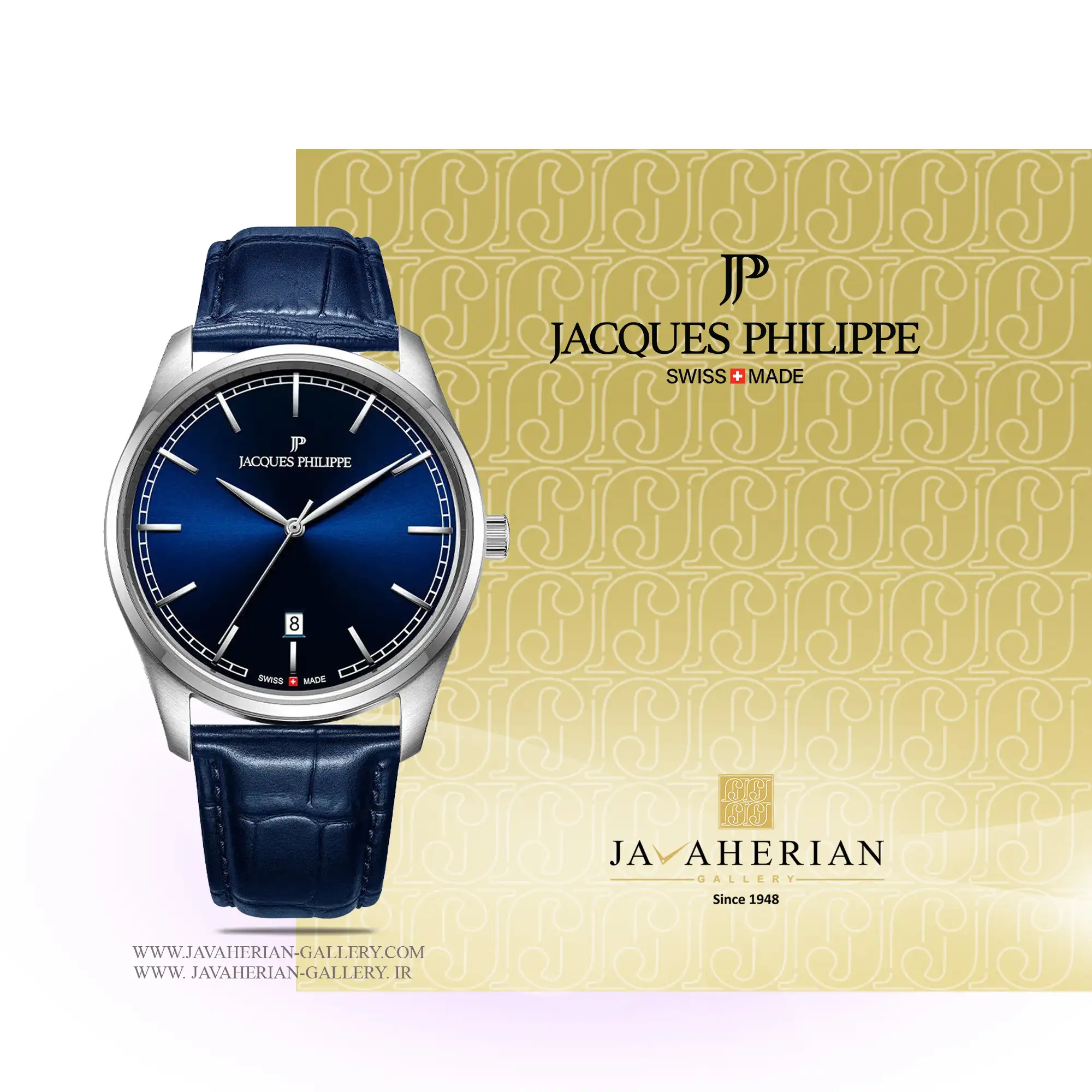 ساعت مردانه ژاک فیلیپ JPQGS621132 1 ساعت مردانه ژاک فیلیپ JPQGS621132 jacques philip