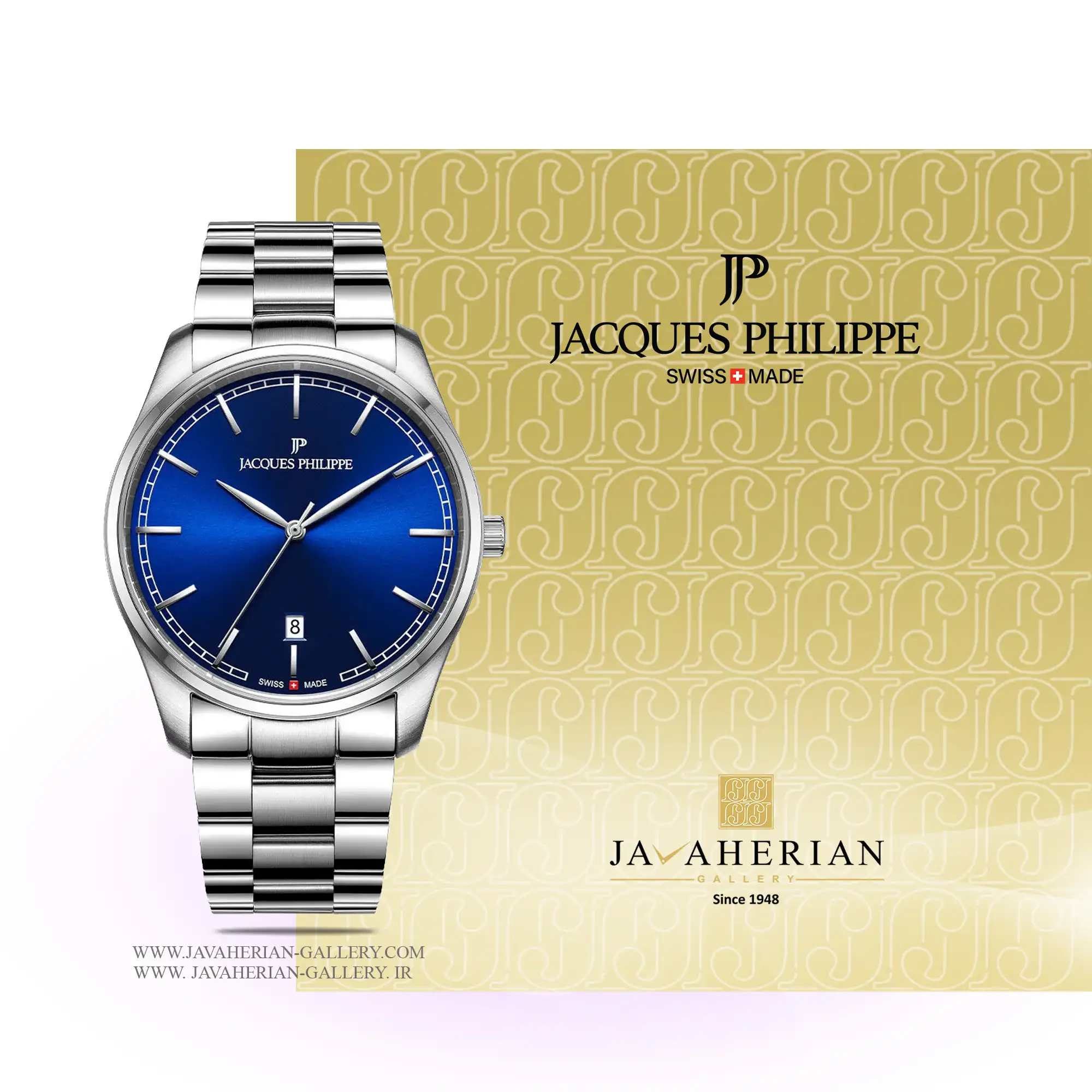 ساعت مردانه ژاک فیلیپ JPQGS621336 1 ساعت مردانه ژاک فیلیپ JPQGS621336 jacques philip