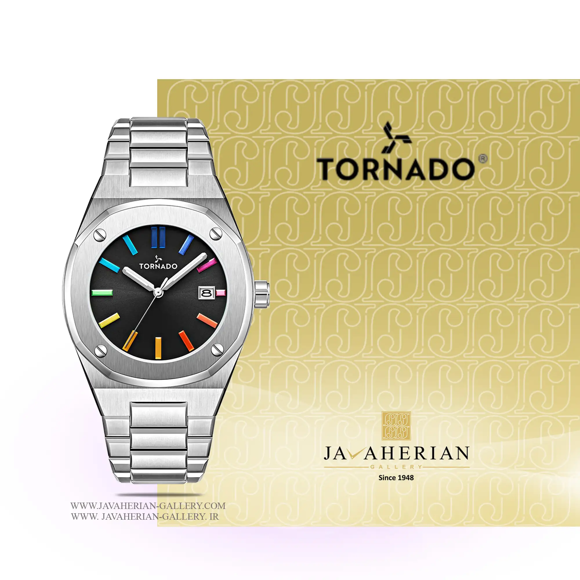 ساعت مردانه تورنادو T23003-SBSB 1 ساعت مردانه تورنادو Tornado T23003-SBSB