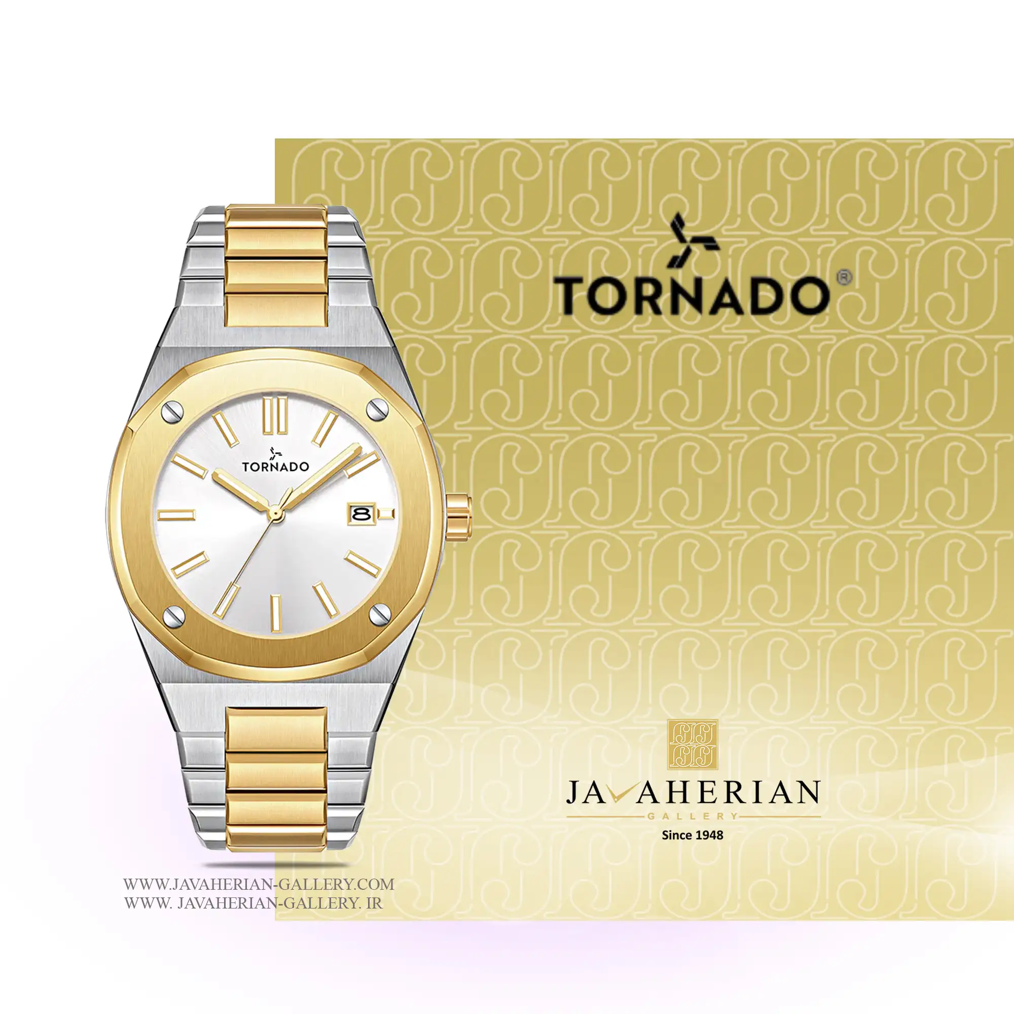 ساعت مردانه تورنادو T23003-TBTW 1 ساعت مردانه تورنادو Tornado T23003-TBTW