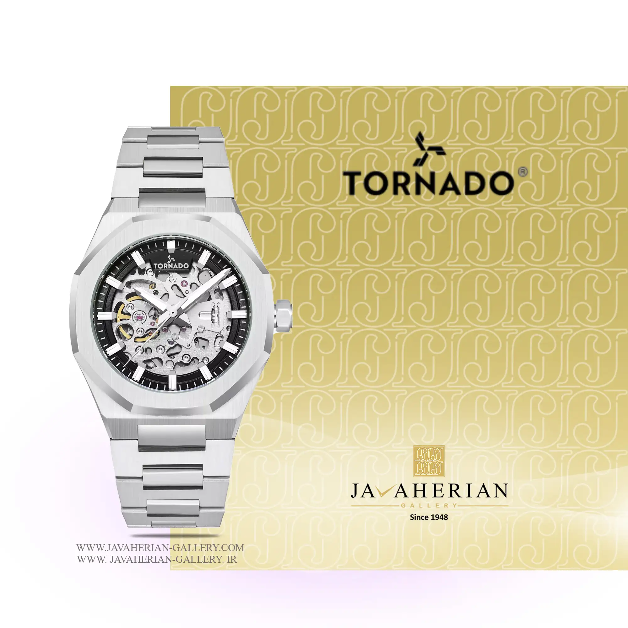 ساعت مردانه تورنادو T24303-SBSB 1 ساعت مردانه تورنادو Tornado T24303-SBSB