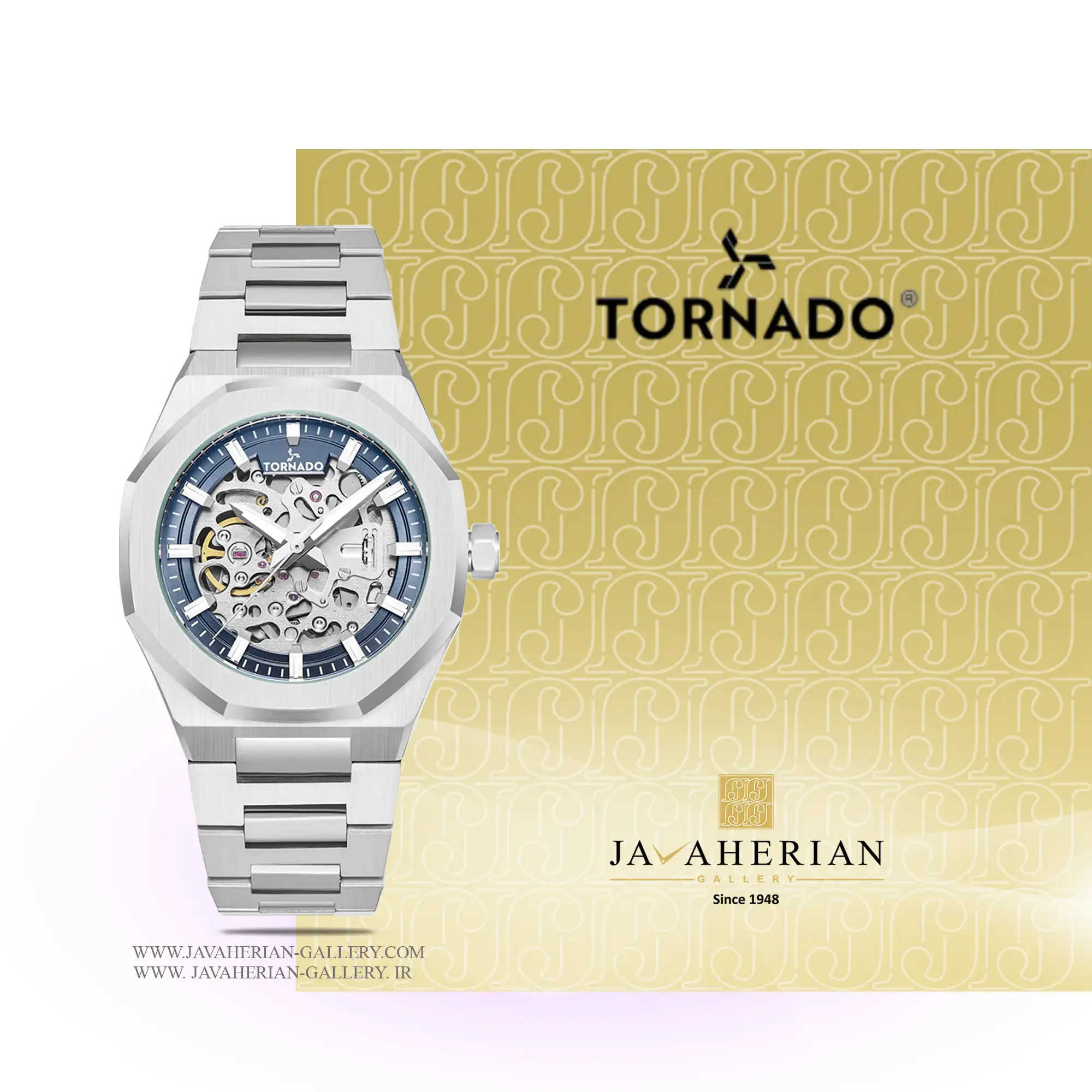 ساعت مردانه تورنادو T24303-SBSN 1 ساعت مردانه تورنادو Tornado T24303-SBSN