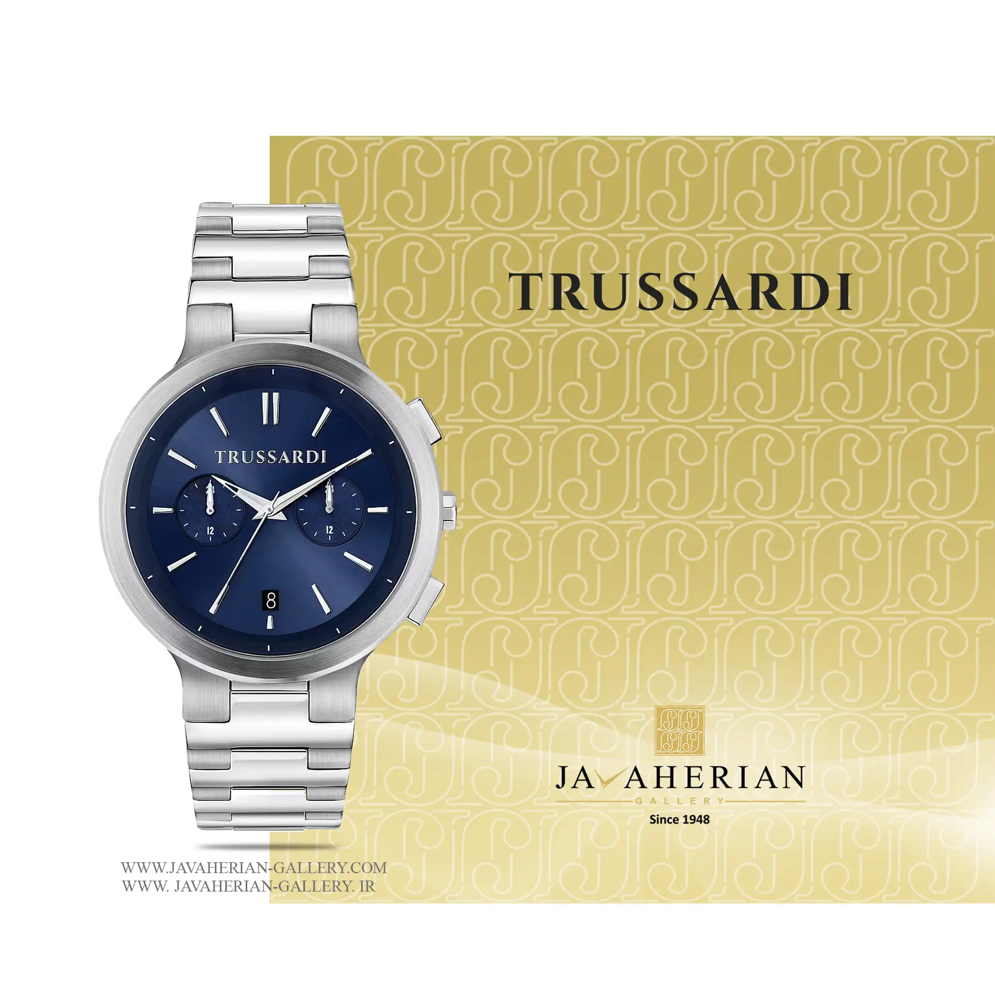 ساعت مردانه تروساردی R2453164004 1 ساعت مردانه تروساردی R2453164004 trussardi