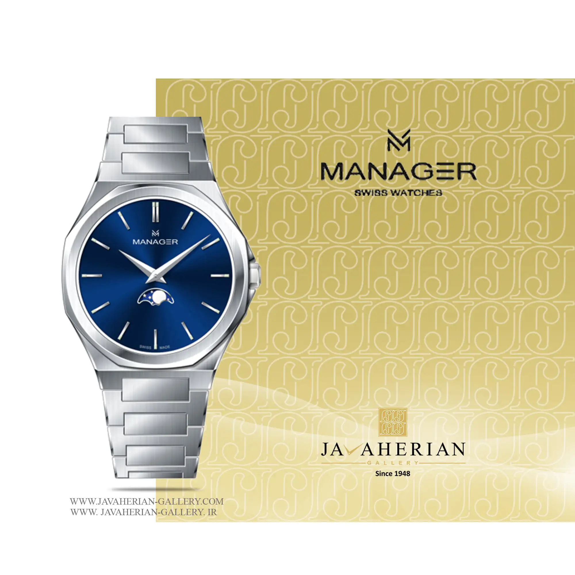 ساعت مردانه منیجر MAN-MP-18-SM 1 ساعت مردانه منیجر MAN-MP-18-SM