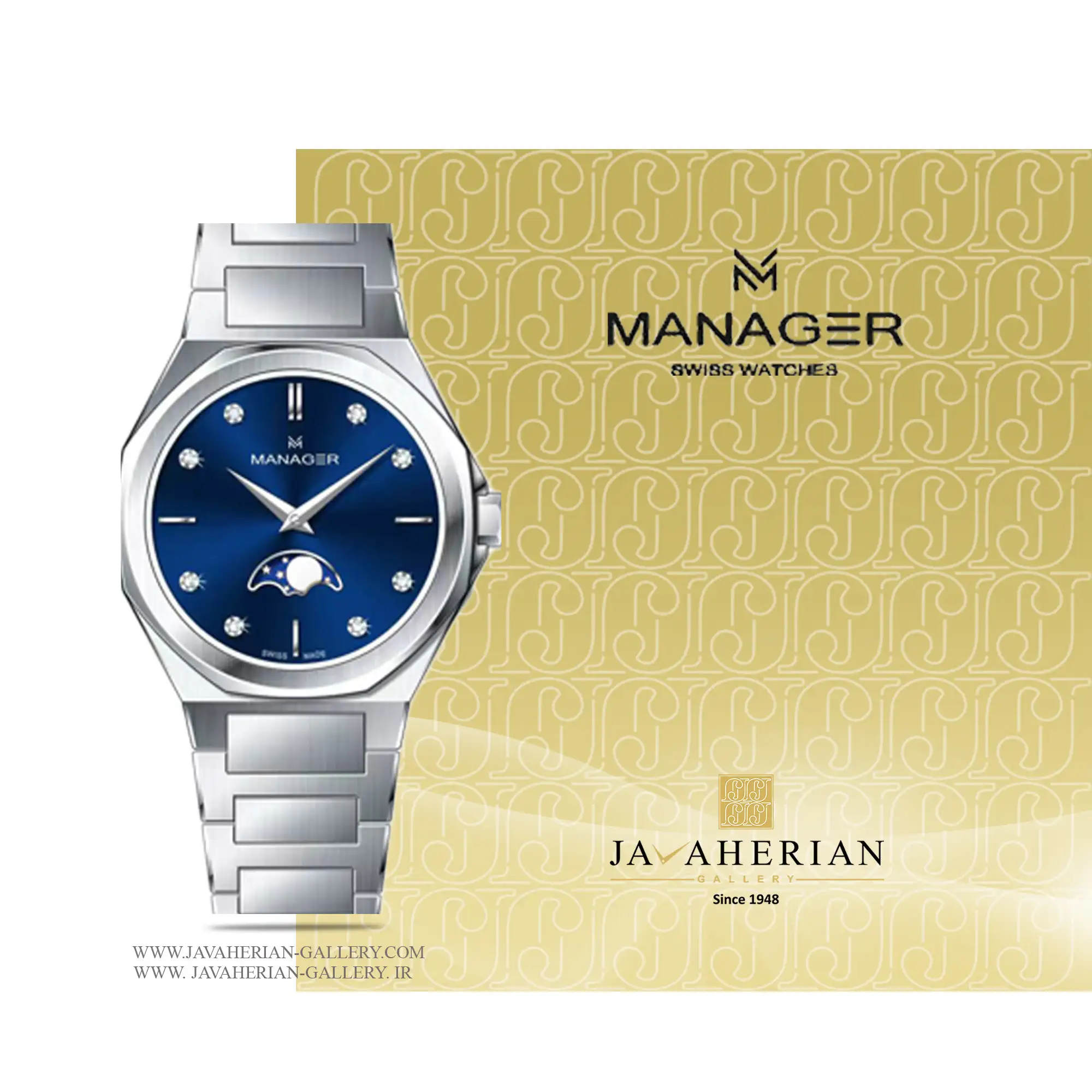 ساعت زنانه منیجر MAN-MP-58-SM 1 ساعت زنانه منیجر MAN-MP-58-SM