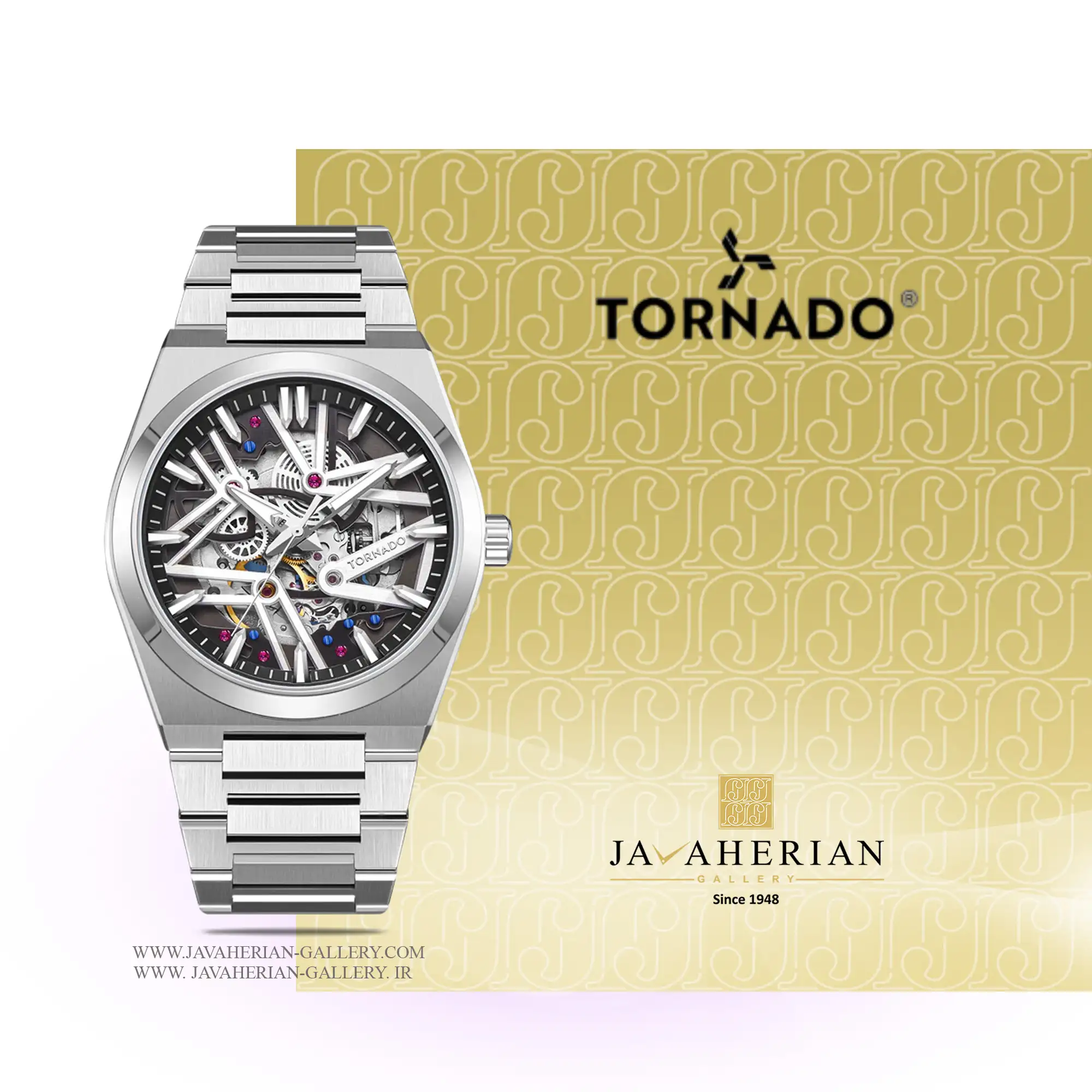 ساعت مردانه تورنادو T24301-SBSB 1 ساعت مردانه تورنادو Tornado T24301-SBSB