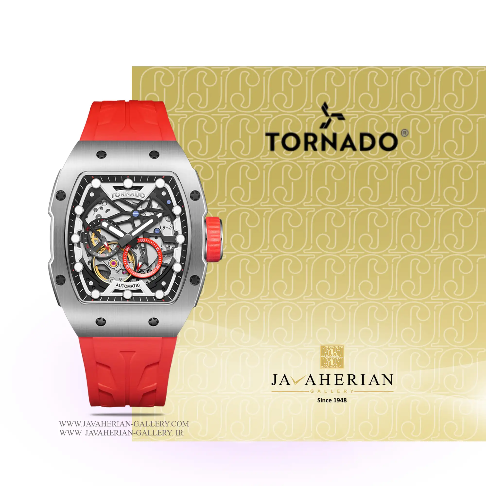 ساعت مردانه تورنادو T24302-SSRB 1 ساعت مردانه تورنادو Tornado T24302-SSRB