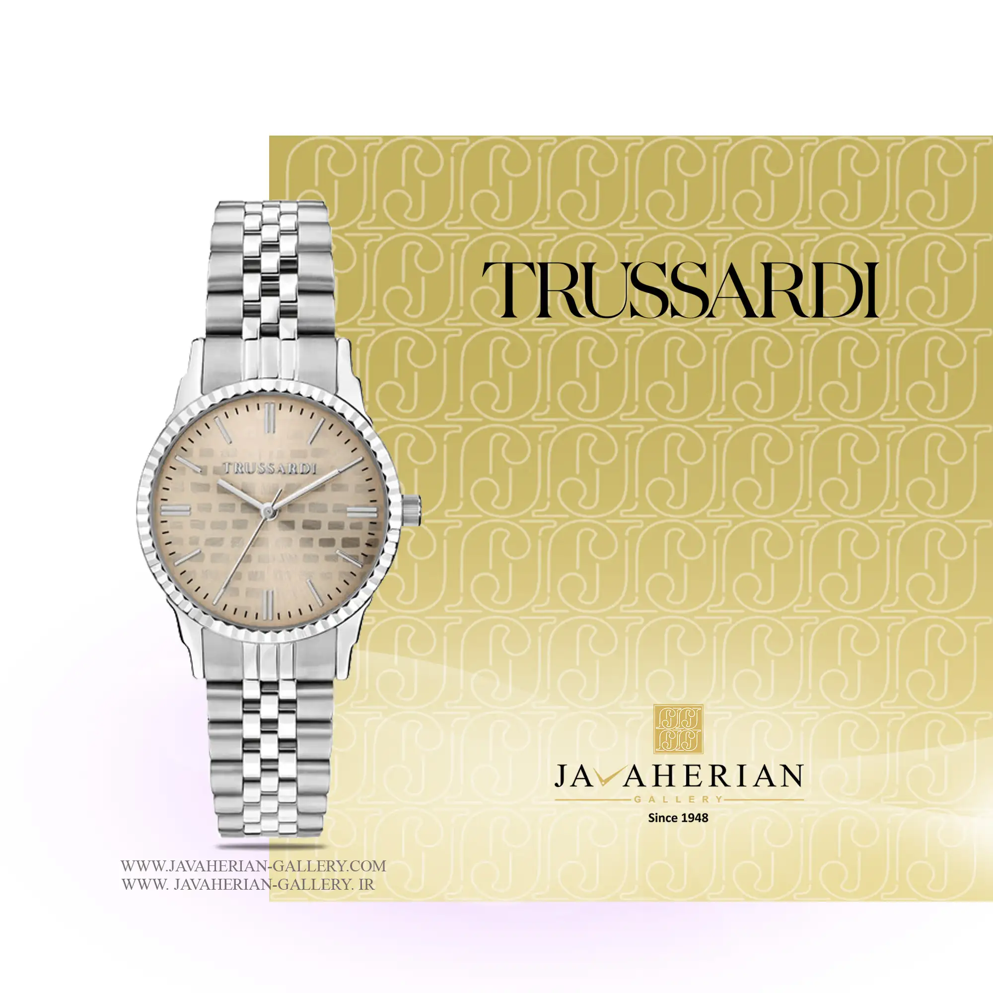 ساعت زنانه تروساردی R2453144512 1 ساعت زنانه تروساردی Trussardi R2453144512