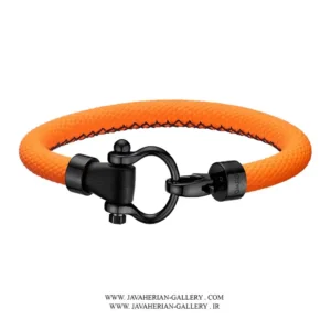 دستبند امگا رابر نارنجی Omega BA05ST0000803-L