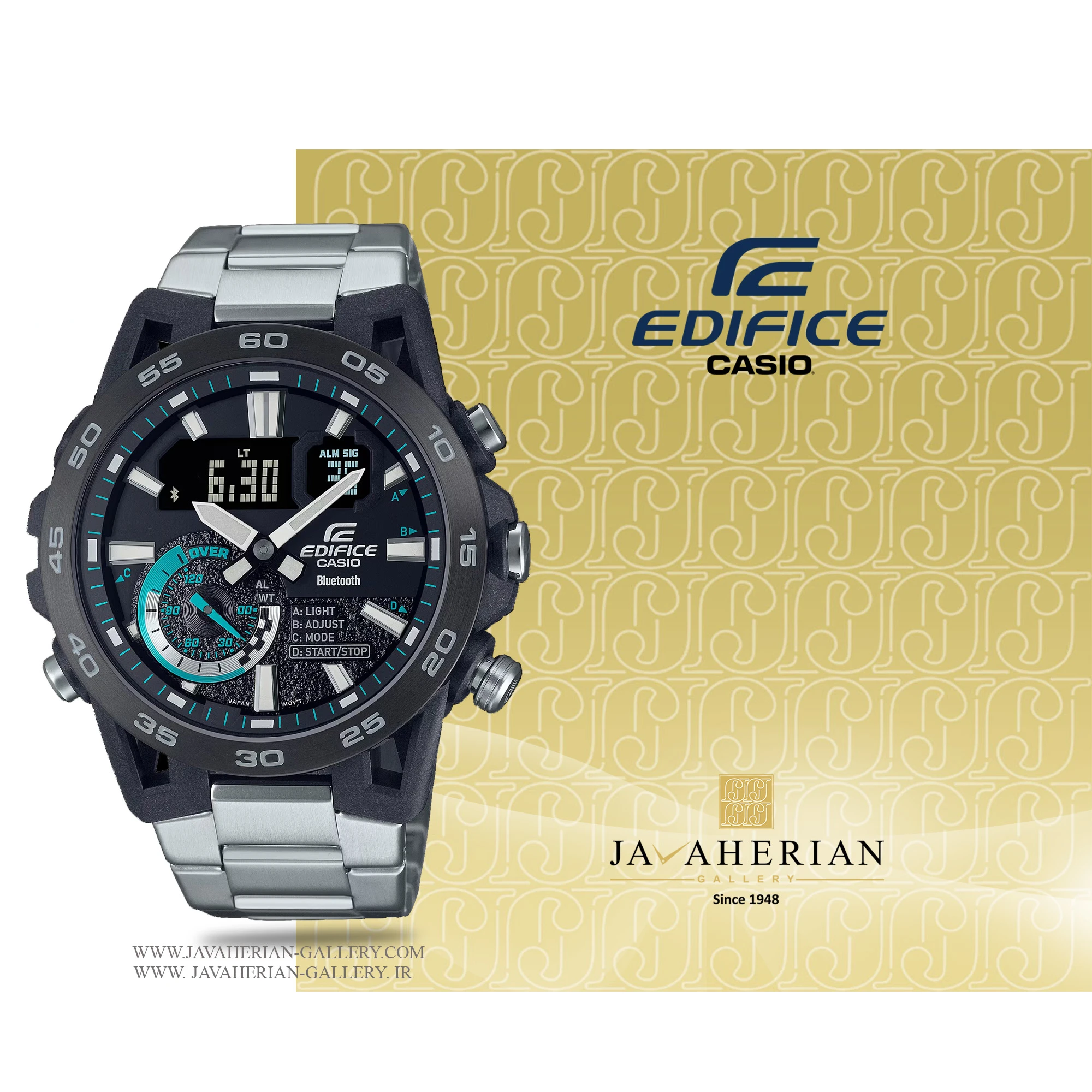 ساعت مردانه کاسیو ادیفایس ECB-40DB-1ADF 1 ساعت مردانه کاسیو ادیفایس ECB-40DB-1ADF