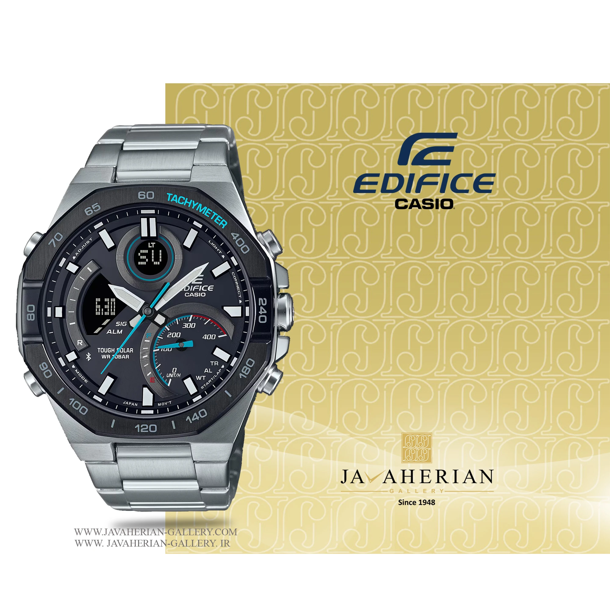 ساعت مردانه کاسیو ادیفایس ECB-950DB-1ADF 1 ساعت مردانه کاسیو ادیفایس ECB-950DB-1ADF