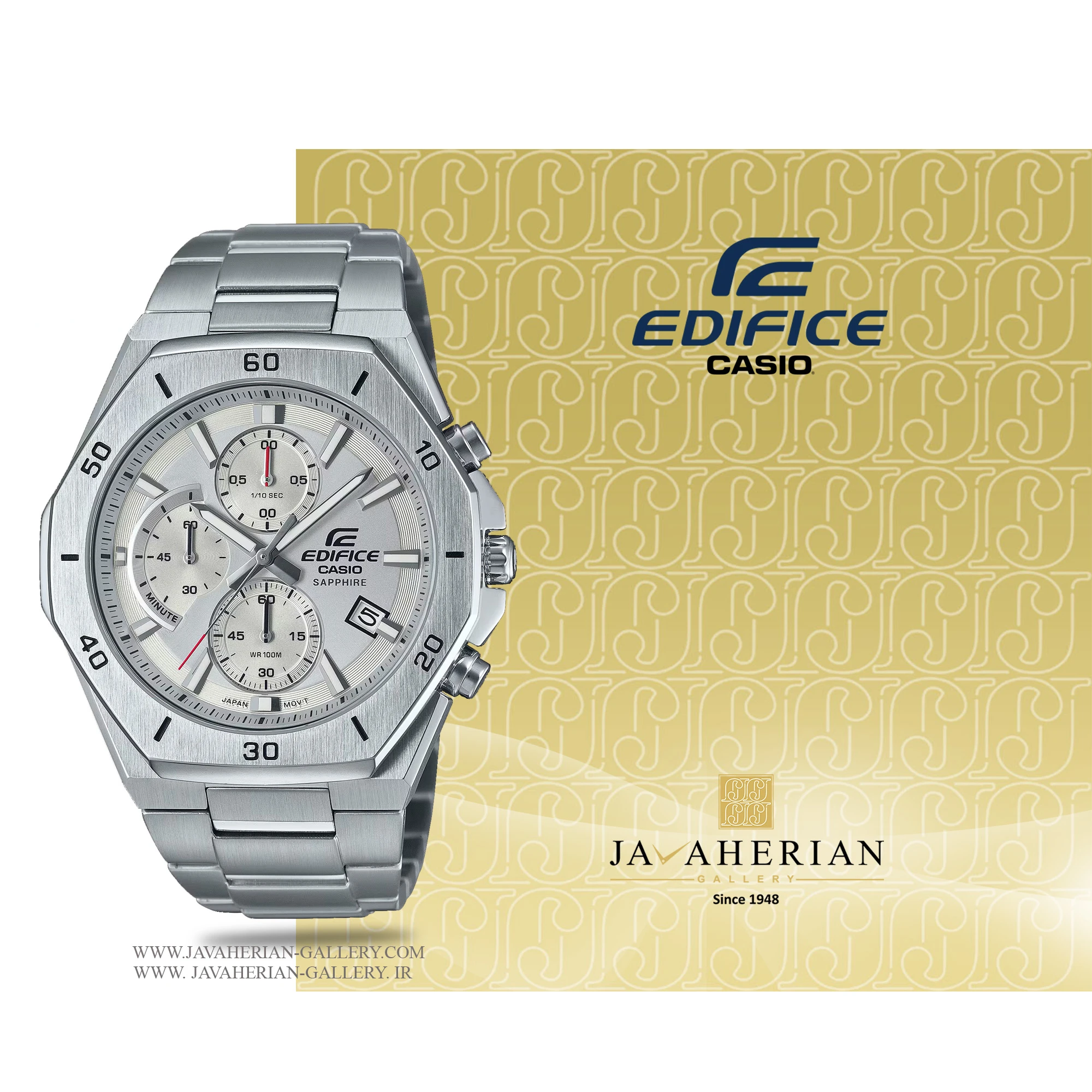 ساعت مردانه کاسیو ادیفایس EFB-680D-7AVUDF 1 ساعت مردانه کاسیو ادیفایس EFB-680D-7AVUDF