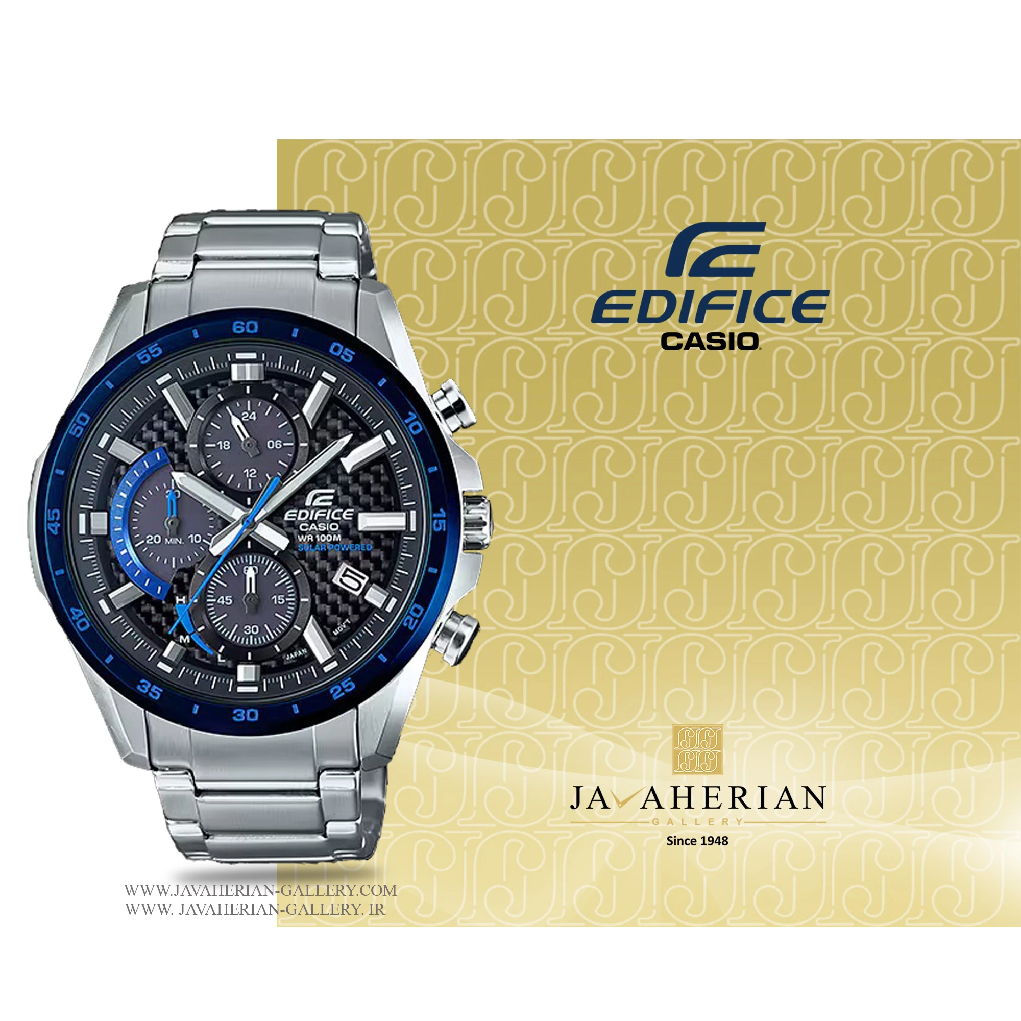 ساعت مردانه کاسیو ادیفایس EQS-900DB-2AVUDF 1 ساعت مردانه کاسیو ادیفایس EQS-900DB-2AVUDF