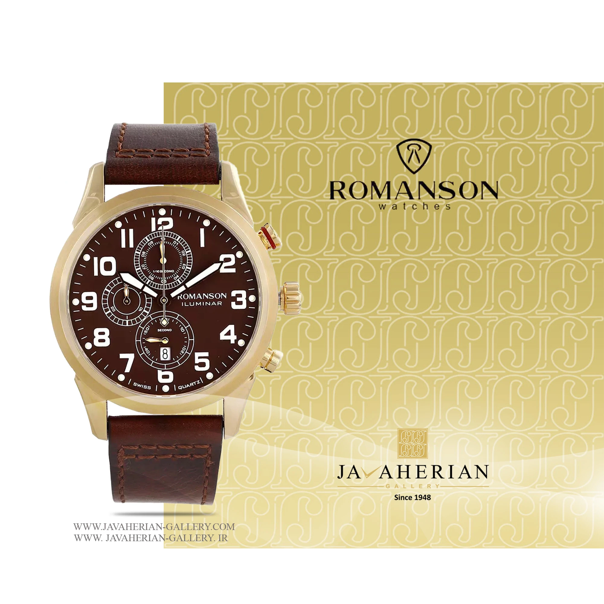 ساعت مردانه رومانسون AL6A14HMNGABR5 1 ساعت مردانه رومانسون AL6A14HMNGABR5
