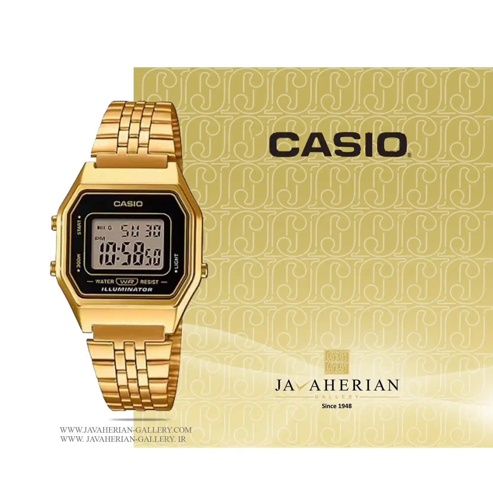ساعت زنانه کاسیو LA680WGA-1DF 1 ساعت زنانه کاسیو LA680WGA-1DF