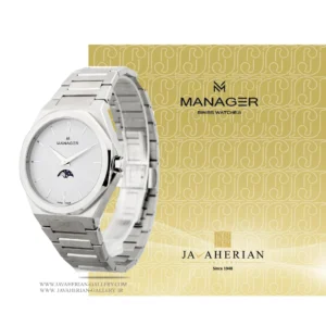ساعت مردانه منیجر MAN-MP-13-SM