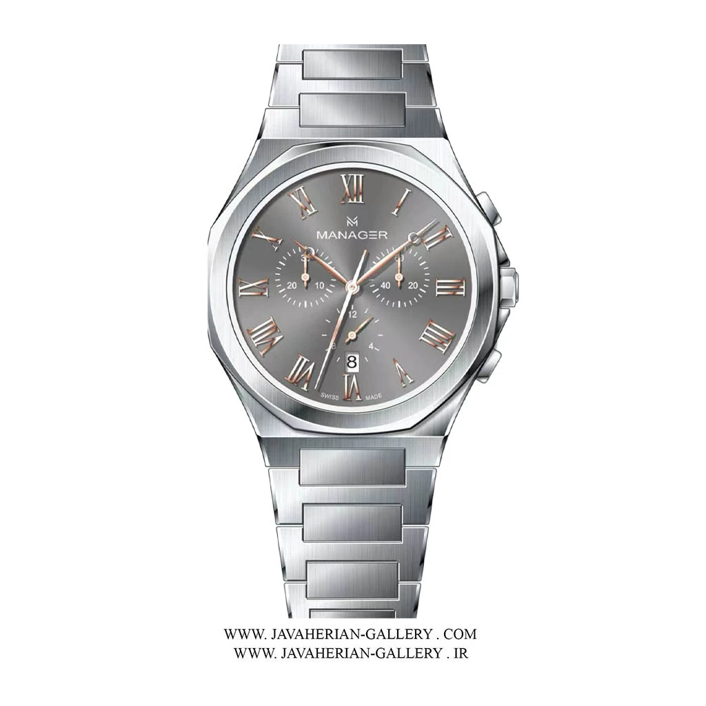 ساعت مردانه منیجر MAN-RS-215-SM 2 ساعت مردانه منیجر MAN-RS-215-SM