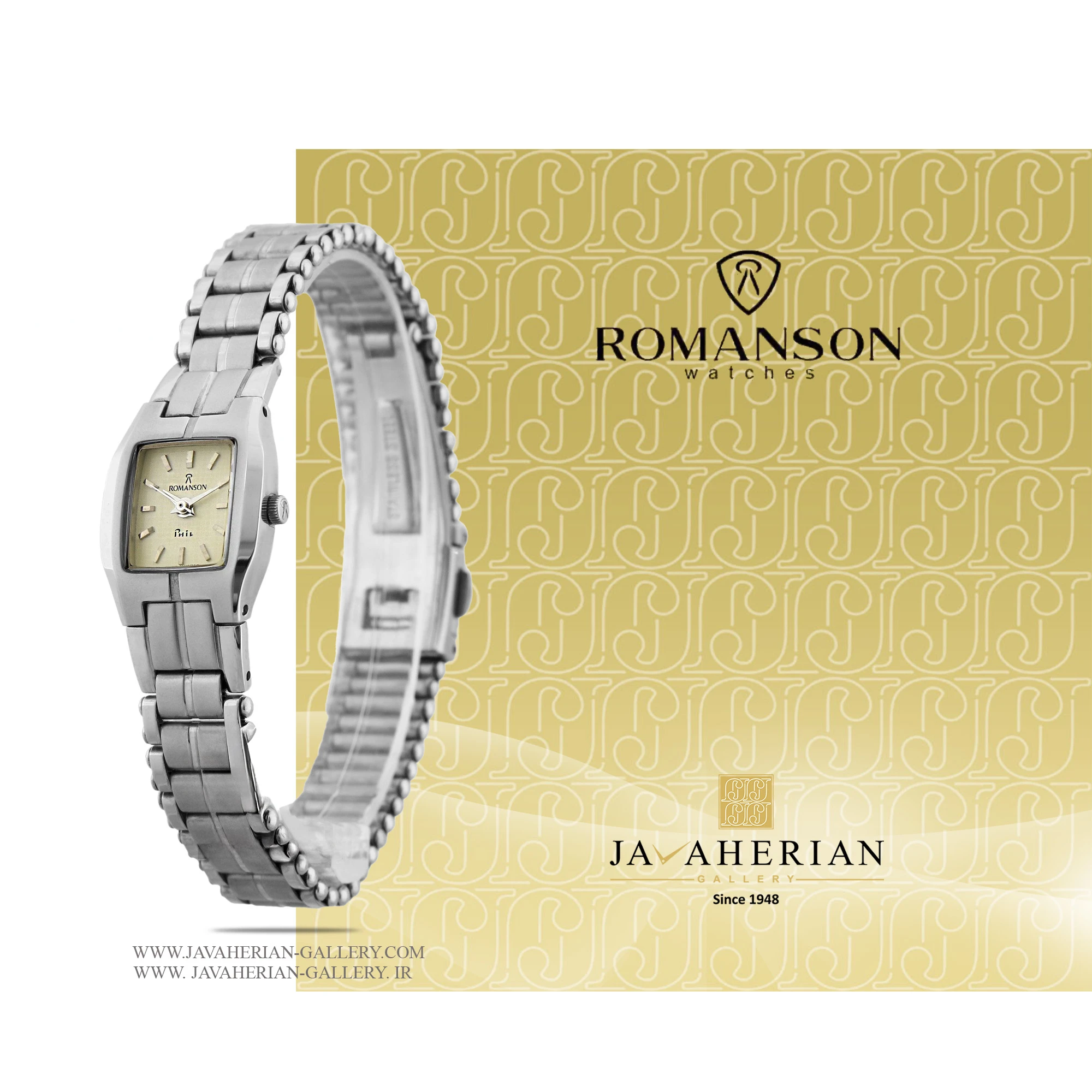 ساعت زنانه رومانسون NM3509LL1WAS2W 1 ساعت زنانه رومانسون NM3509LL1WAS2W