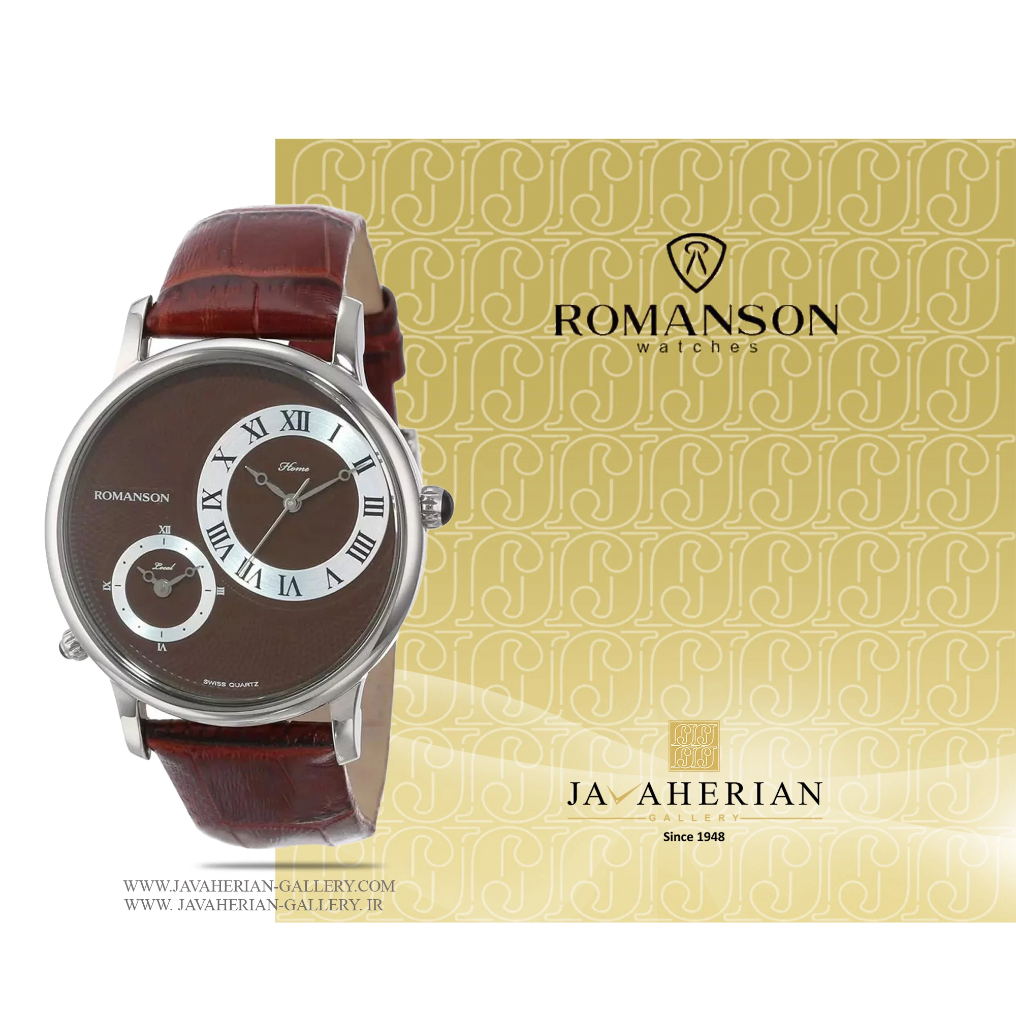 ساعت مردانه رومانسون TL1212MM1WAB2W 1 ساعت مردانه رومانسون TL1212MM1WAB2W