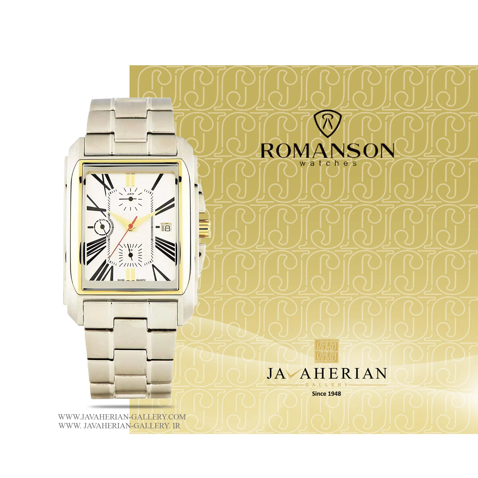 ساعت مردانه رومانسون TM2629FM1CAS1G 1 ساعت مردانه رومانسون TM2629FM1CAS1G