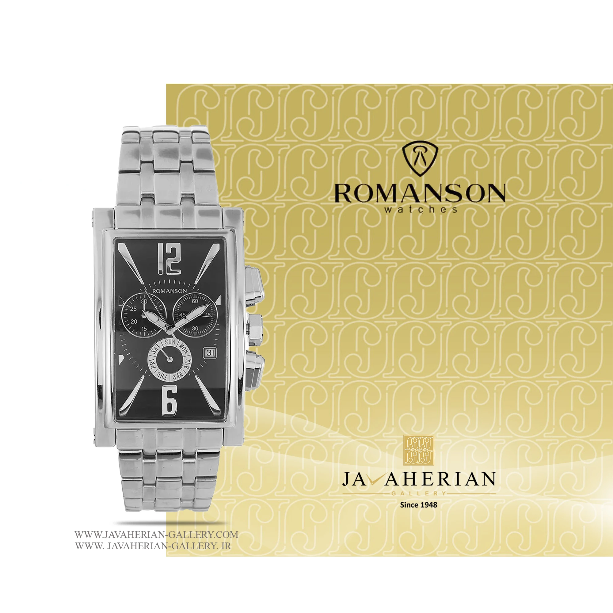 ساعت مردانه رومانسون TM8901HM1WA32W 1 ساعت مردانه رومانسون TM8901HM1WA32W