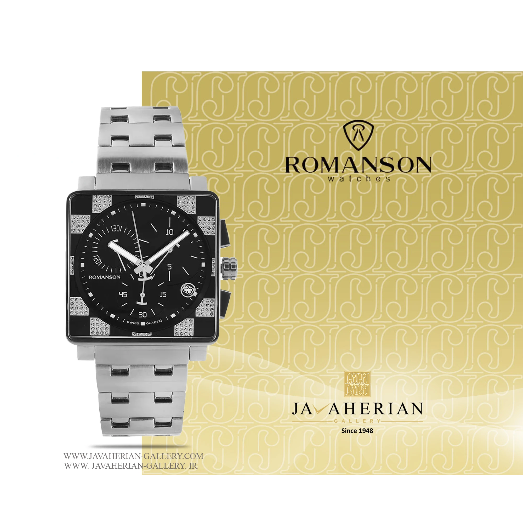 ساعت مردانه رومانسون TM9202HM1WA32W 1 ساعت مردانه رومانسون TM9202HM1WA32W