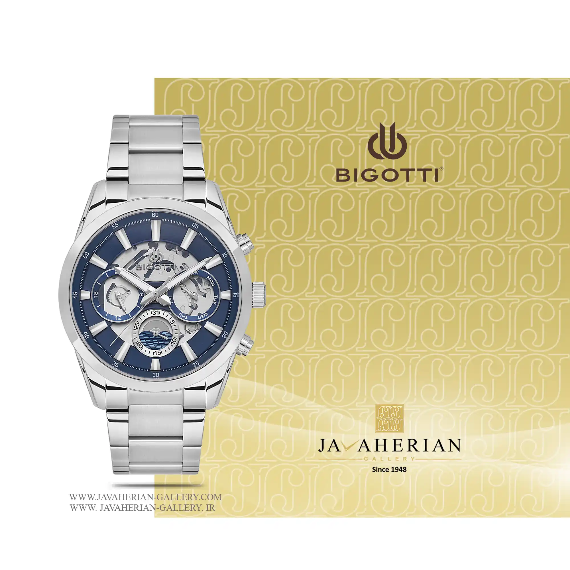 ساعت مردانه بيگوتی BG.1.10561-3 1 ساعت مردانه بيگوتی BG.1.10561-3