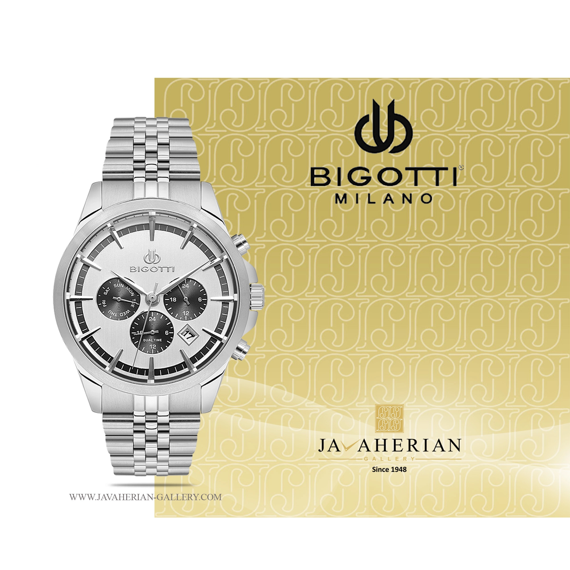 ساعت مردانه بيگوتی BG.1.10468-1 1 ساعت مردانه بيگوتی BG.1.10468-1