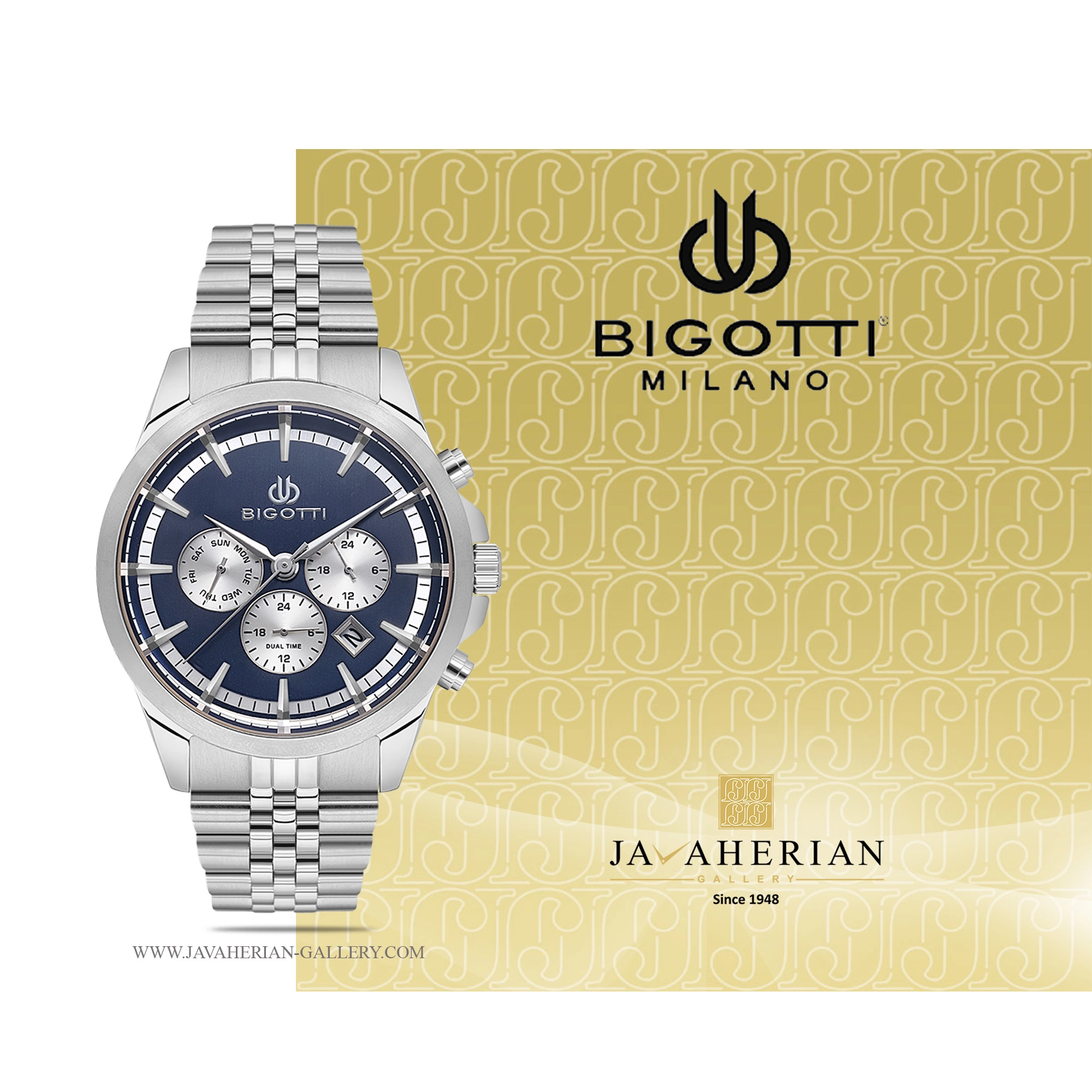 ساعت مردانه بیگوتی BG.1.10468-3 1 ساعت مردانه بيگوتی BG.1.10468-3