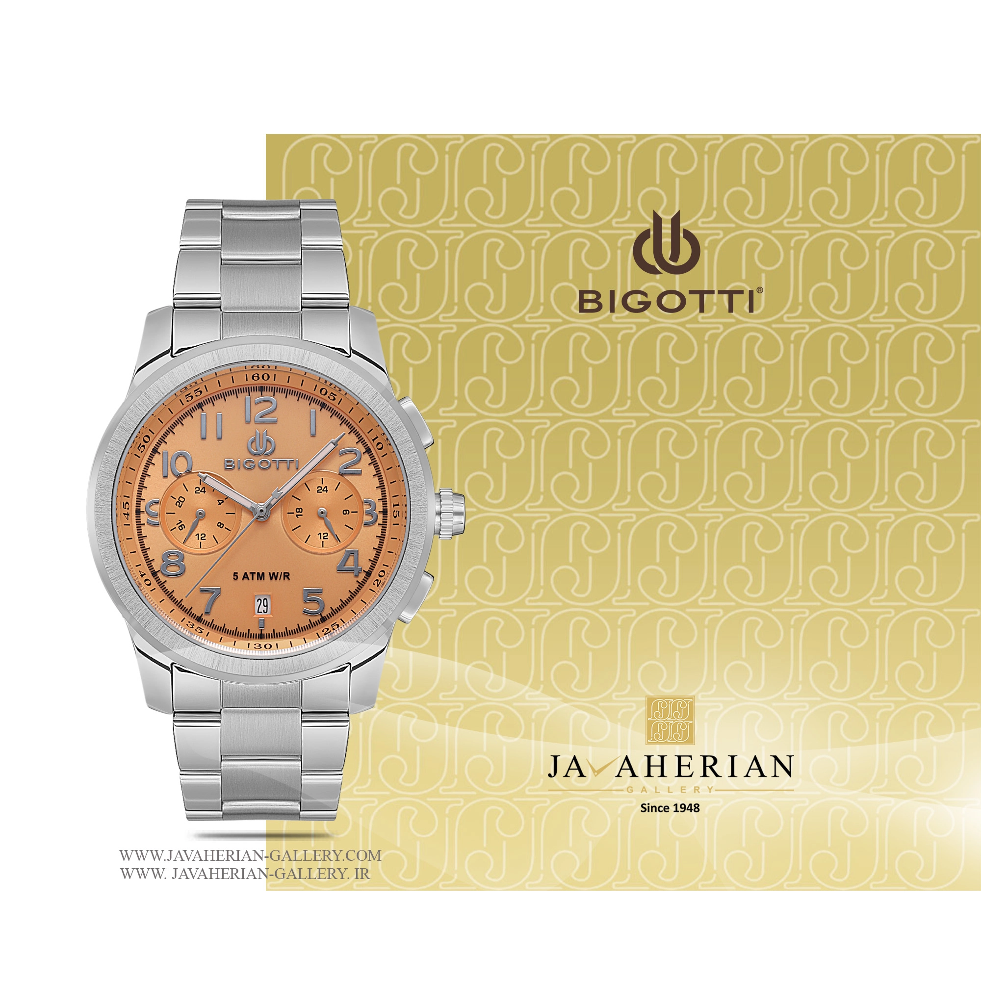 ساعت مردانه بيگوتی BG.1.10553-1 1 ساعت مردانه بيگوتی BG.1.10553-1