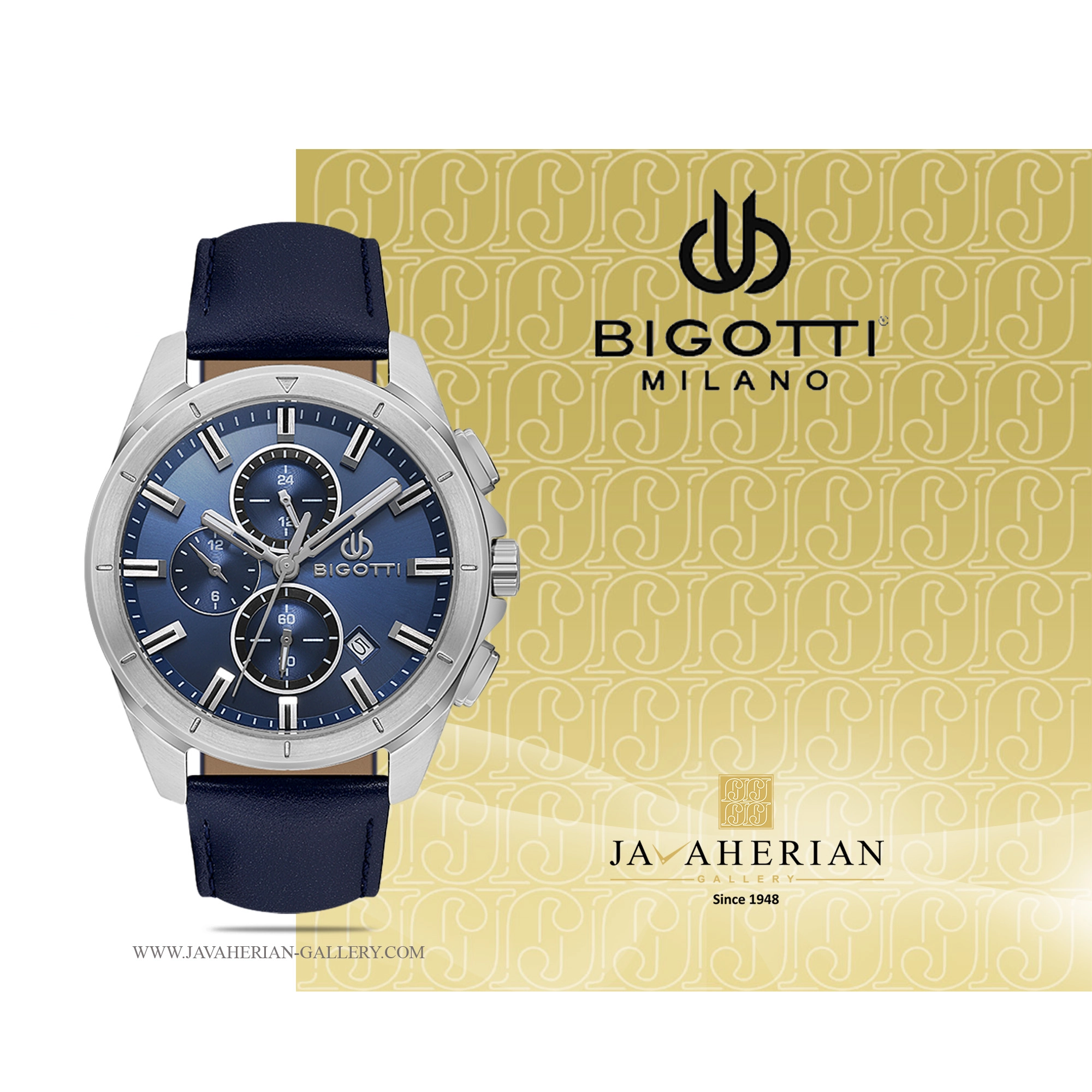 ساعت مردانه بيگوتی BG.1.10628-3 1 ساعت مردانه بيگوتی BG.1.10628-3