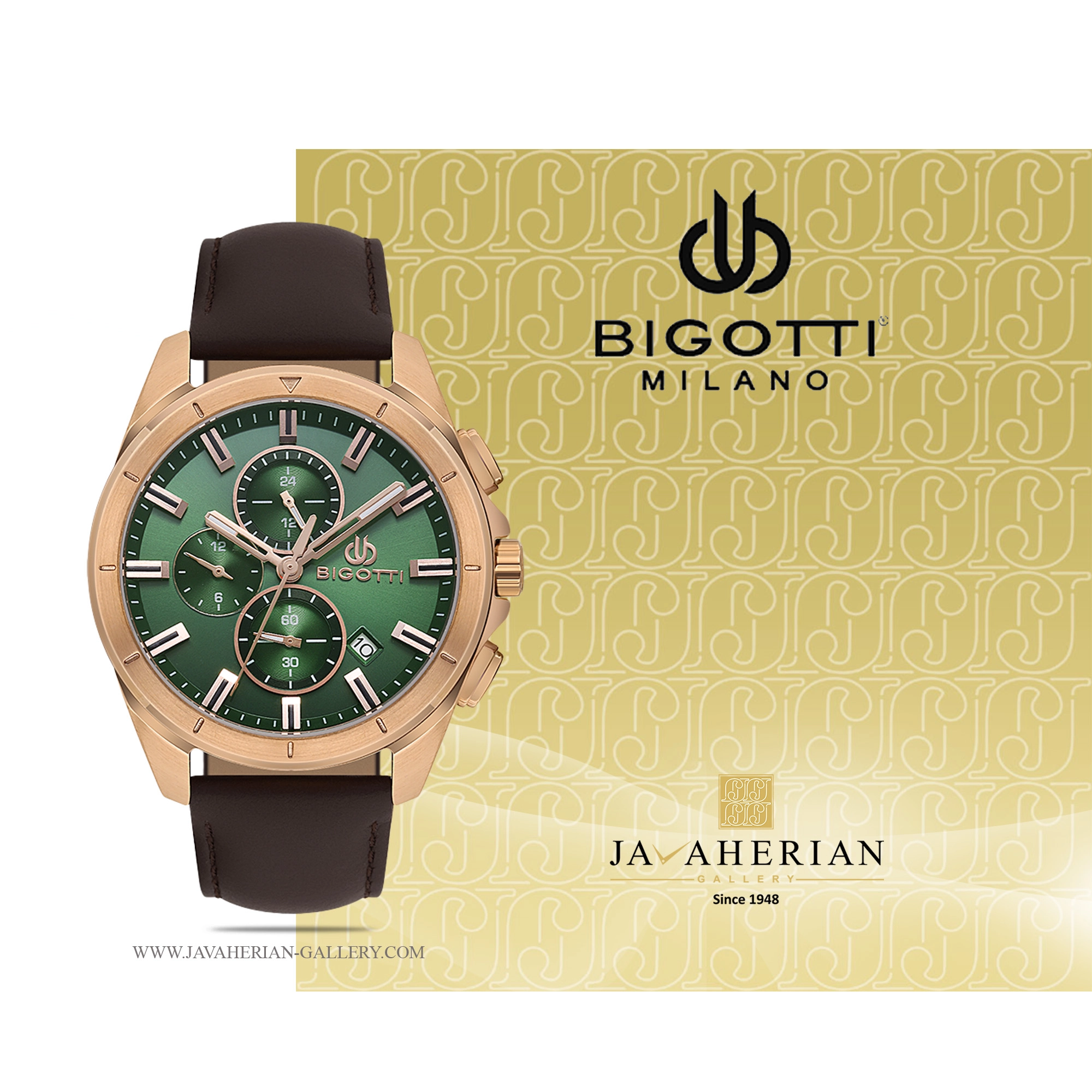 ساعت مردانه بيگوتی BG.1.10628-4 1 ساعت مردانه بيگوتی BG.1.10628-4
