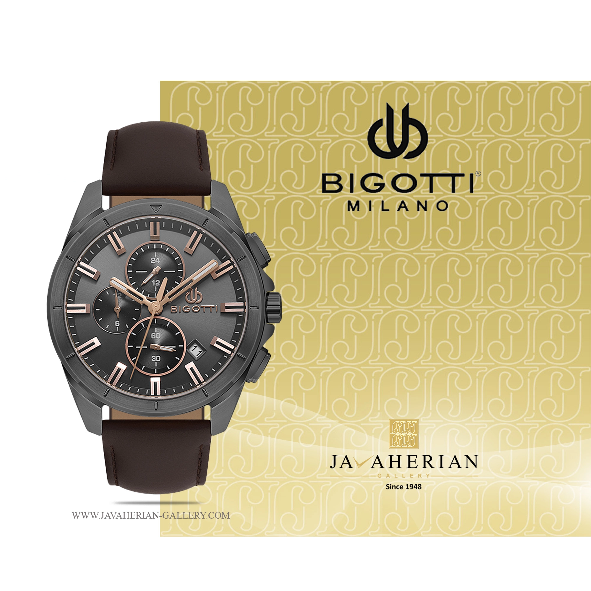 ساعت مردانه بيگوتی BG.1.10628-5 1 ساعت مردانه بيگوتی BG.1.10628-5
