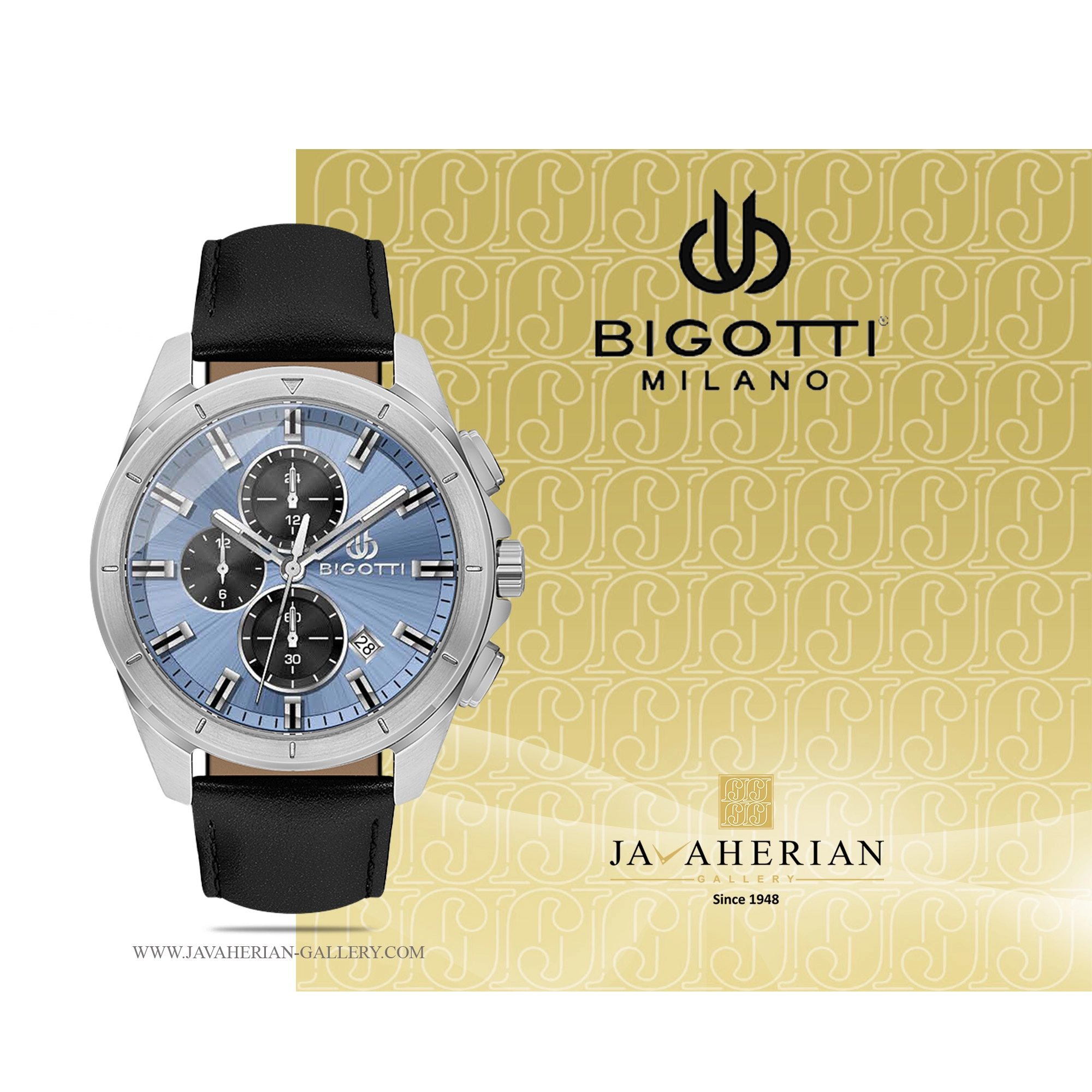 ساعت مردانه بيگوتی BG.1.10628-6 1 ساعت مردانه بيگوتی BG.1.10628-6