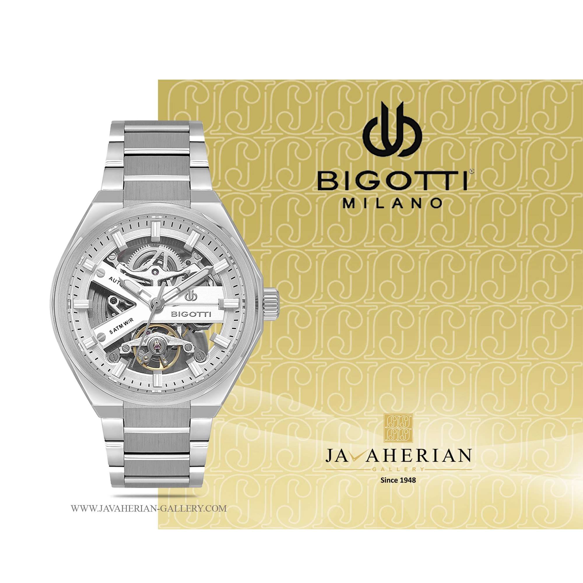 ساعت مردانه بيگوتی BG.1.10647-1 1 ساعت مردانه بيگوتی BG.1.10647-1
