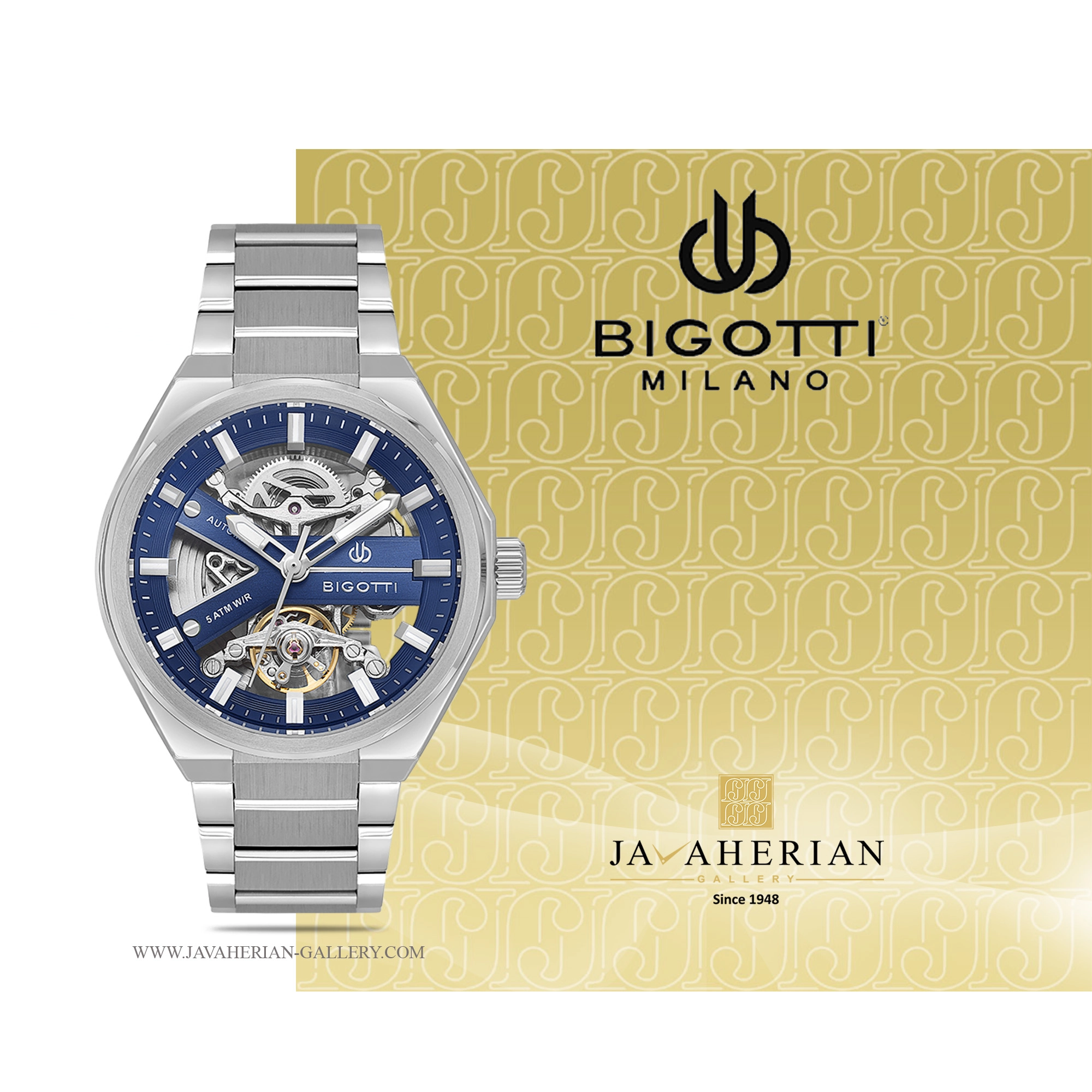 ساعت مردانه بيگوتی BG.1.10647-3 1 ساعت مردانه بيگوتی BG.1.10647-3