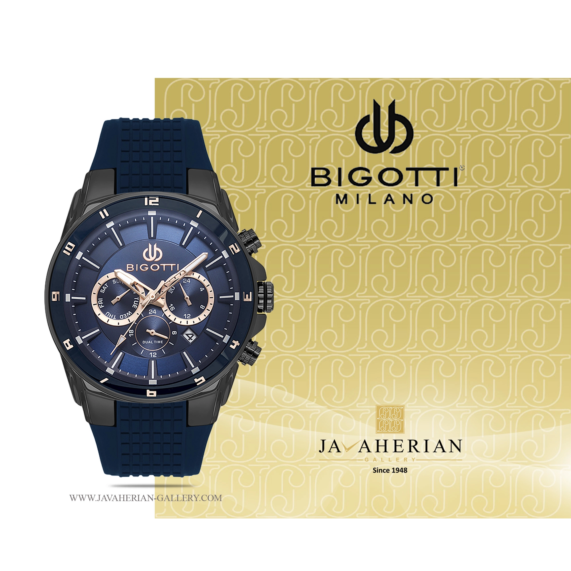 ساعت مردانه بيگوتی BG.1.10648-4 1 ساعت مردانه بيگوتی BG.1.10648-4