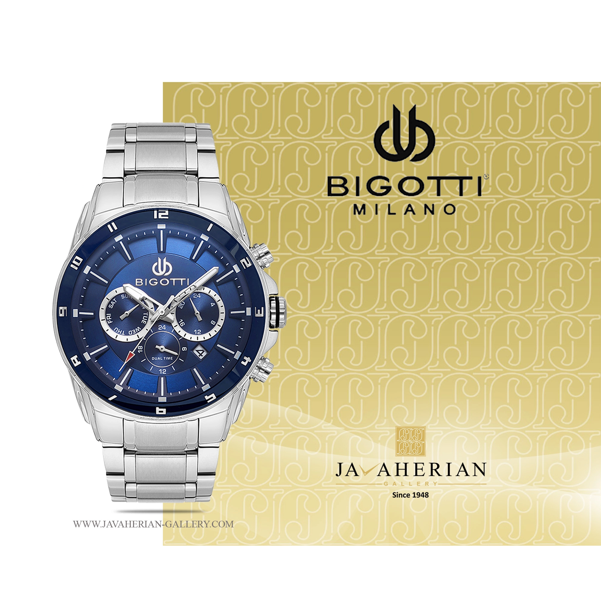 ساعت مردانه بيگوتی BG.1.10649-2 1 ساعت مردانه بيگوتی BG.1.10649-2