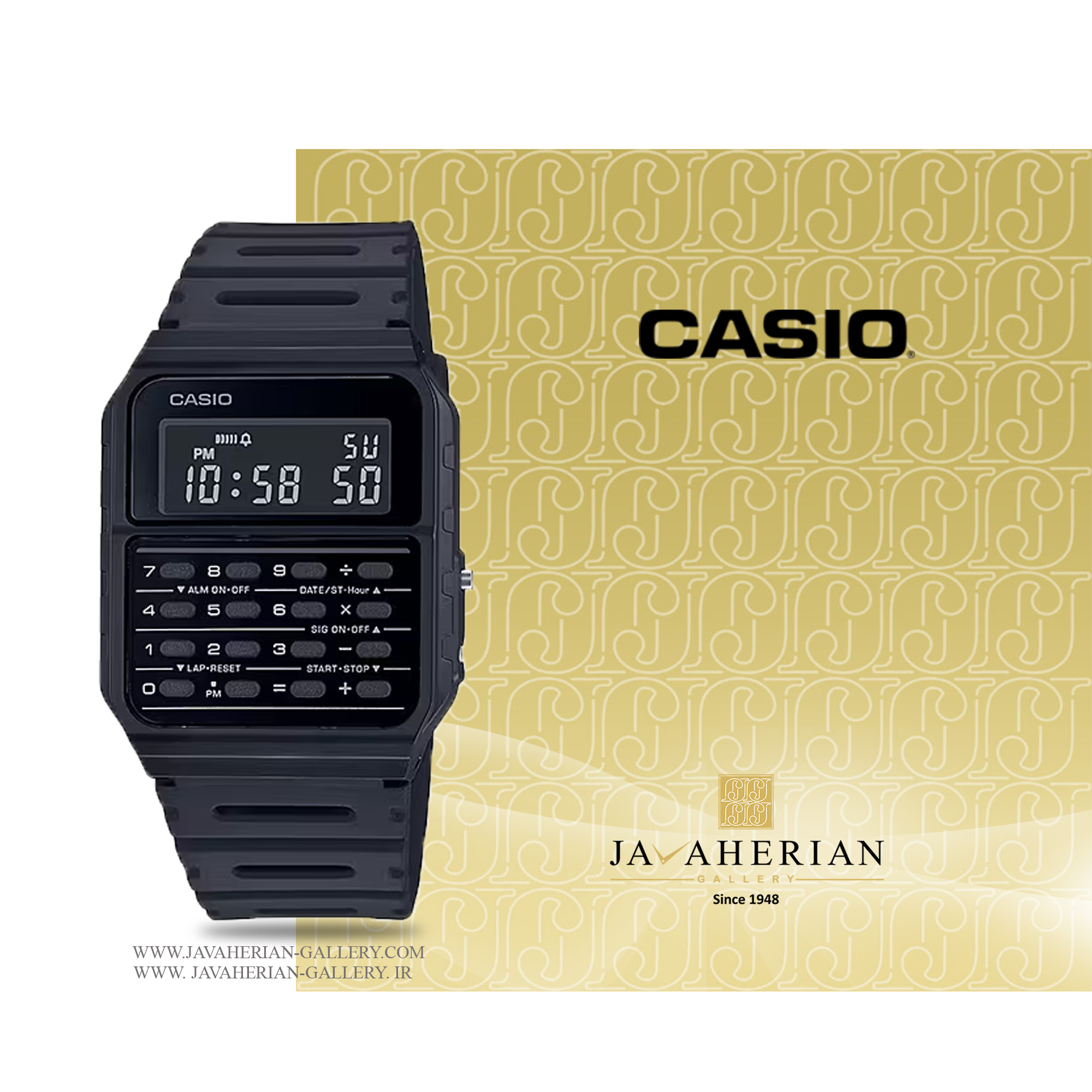 ساعت مردانه کاسیو CA-53WF-1BDF (CN) 1 ساعت مردانه کاسیو CA-53WF-1BDF