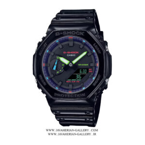 ساعت مردانه کاسیو جی شاک ga-2100rgb-1adrdi