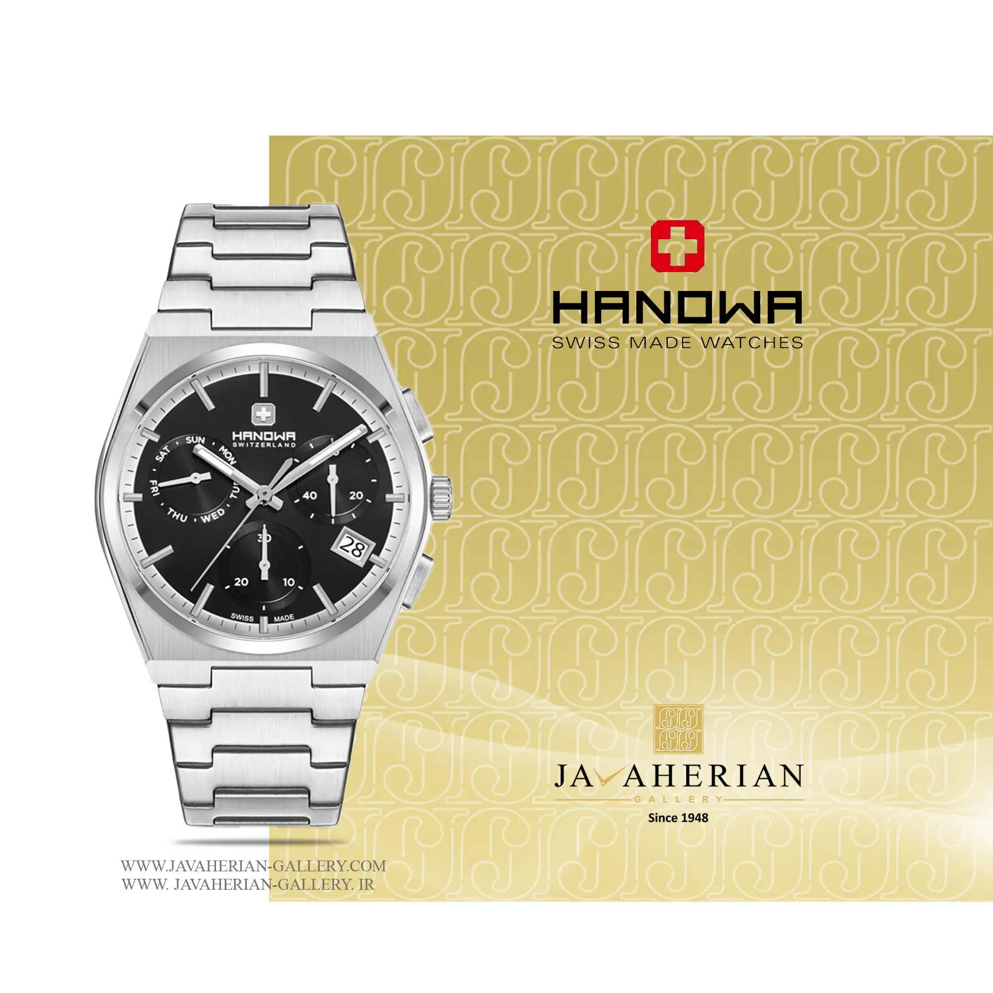 ساعت مردانه هانوا HAWGI0004301 1 ساعت مردانه هانوا HAWGI0004301