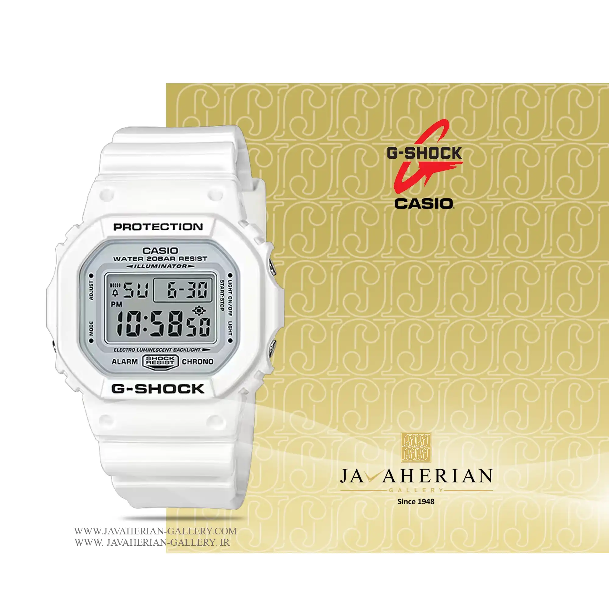 ساعت زنانه | مردانه کاسیو DW-5600MW-7DR 1 ساعت مردانه کاسیو DW-5600MW-7DR