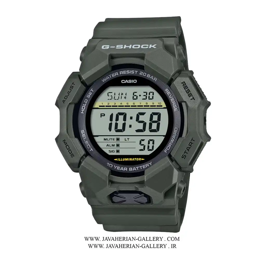 ساعت مردانه کاسیو GD-010-3DR 2 ساعت مردانه کاسیو GD-010-3DR
