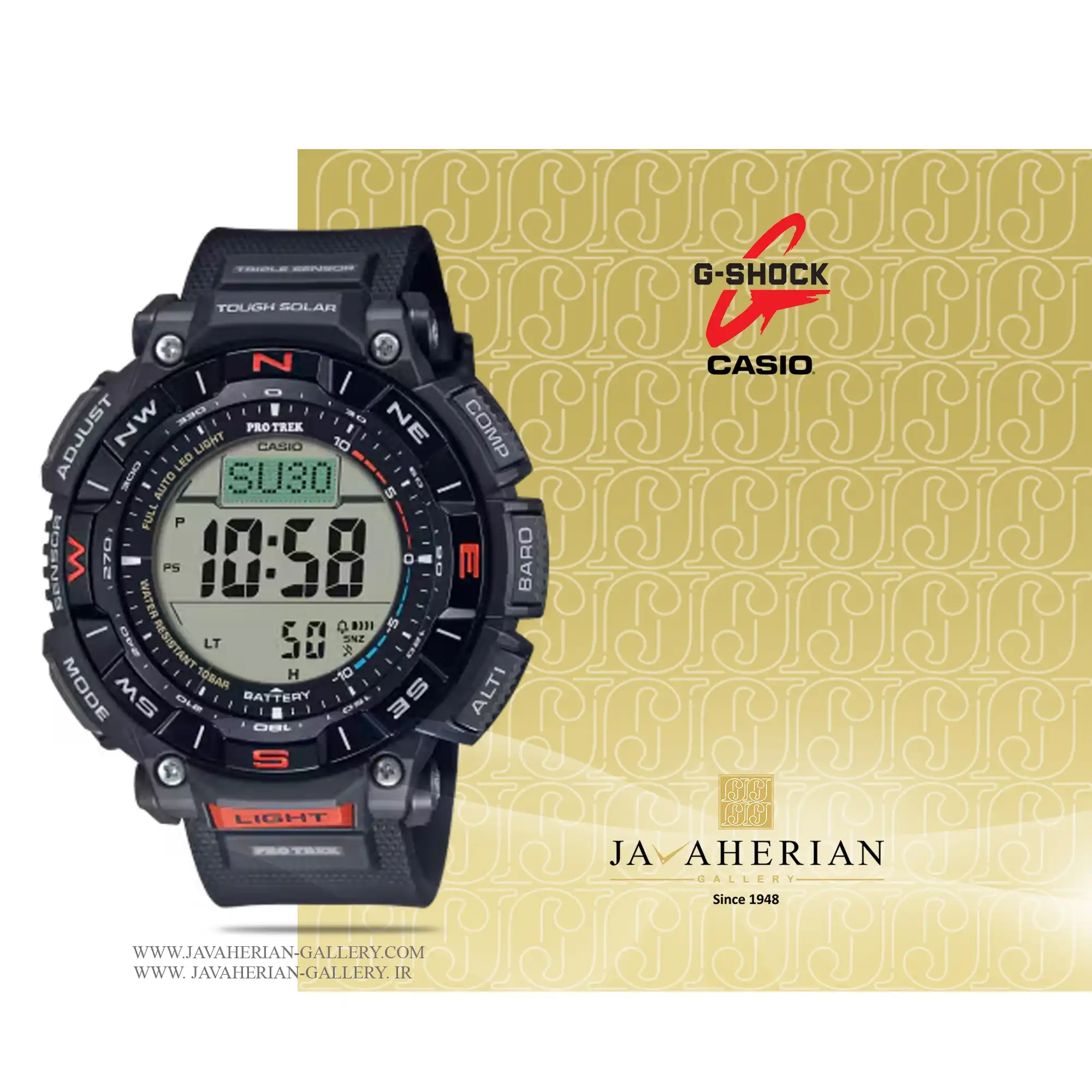 ساعت مردانه کاسیو PRG-340-1DR 1 ساعت مردانه کاسیو PRG-340-1DR